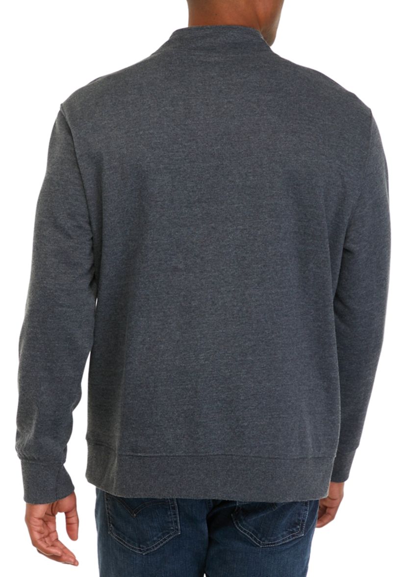 Fleece Quarter Zip Sweatshirt