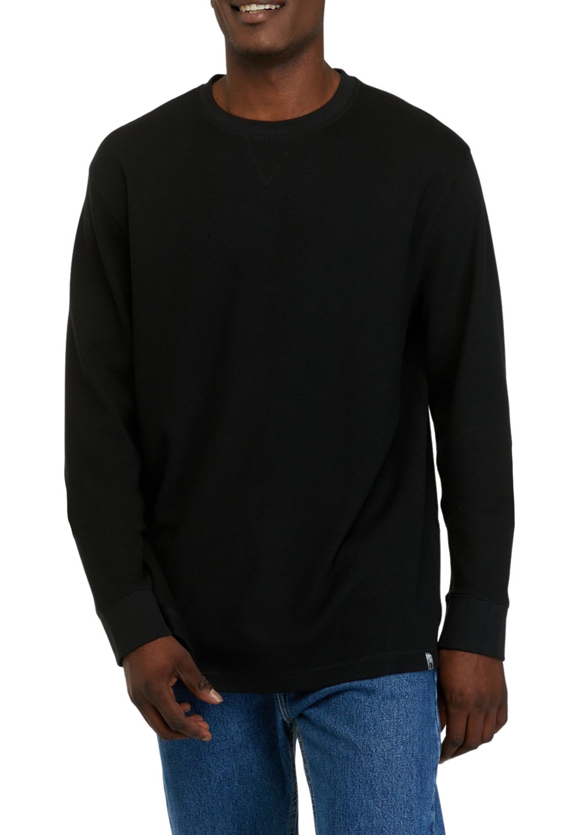 Long Sleeve Thermal Crew T-Shirt 