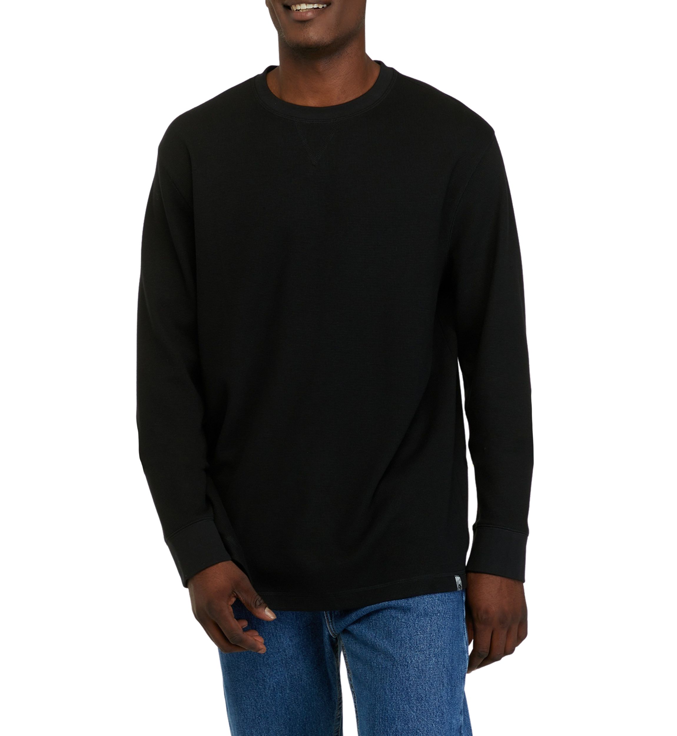 Long Sleeve Thermal Crew T-Shirt 
