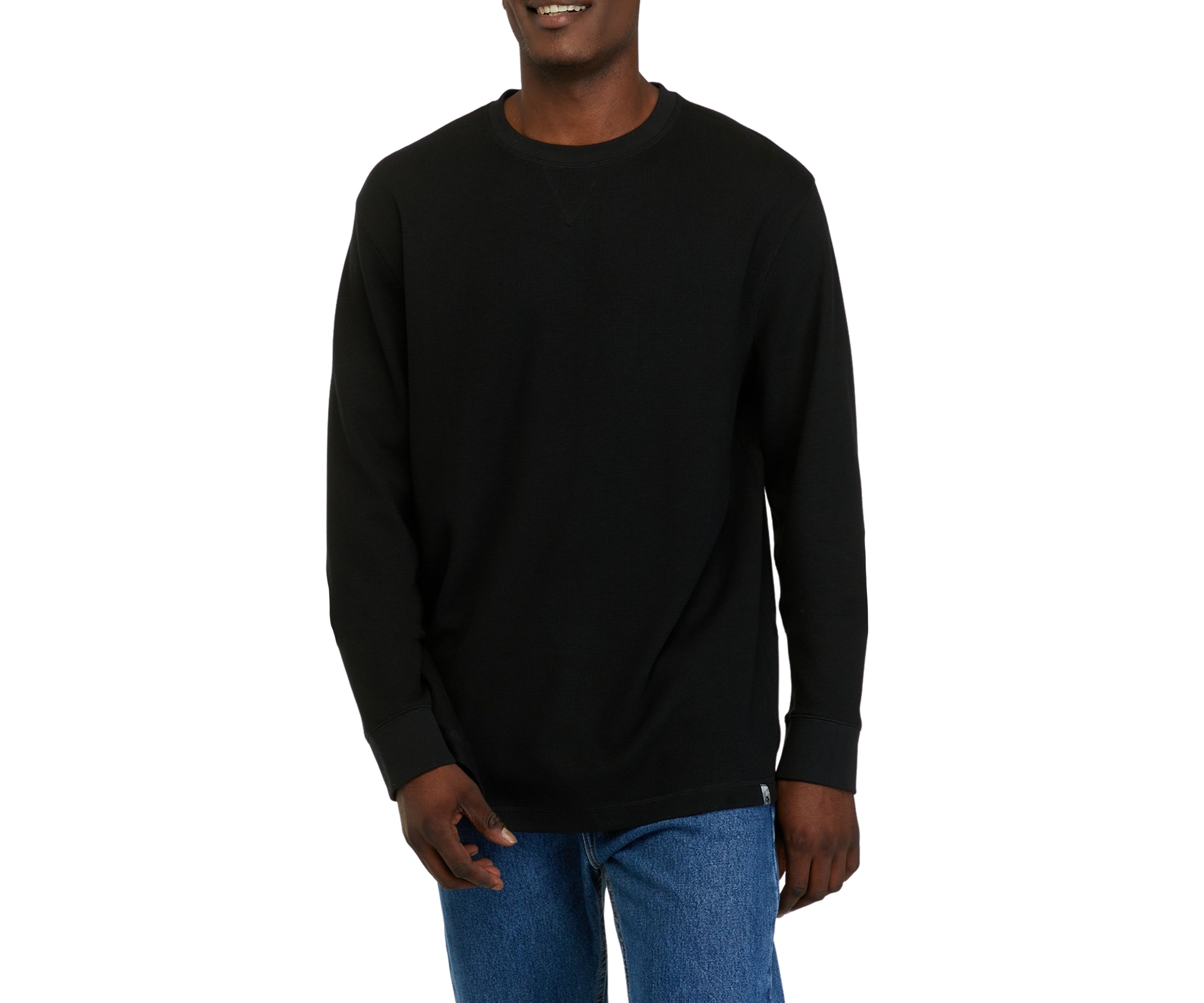 Long Sleeve Thermal Crew T-Shirt 