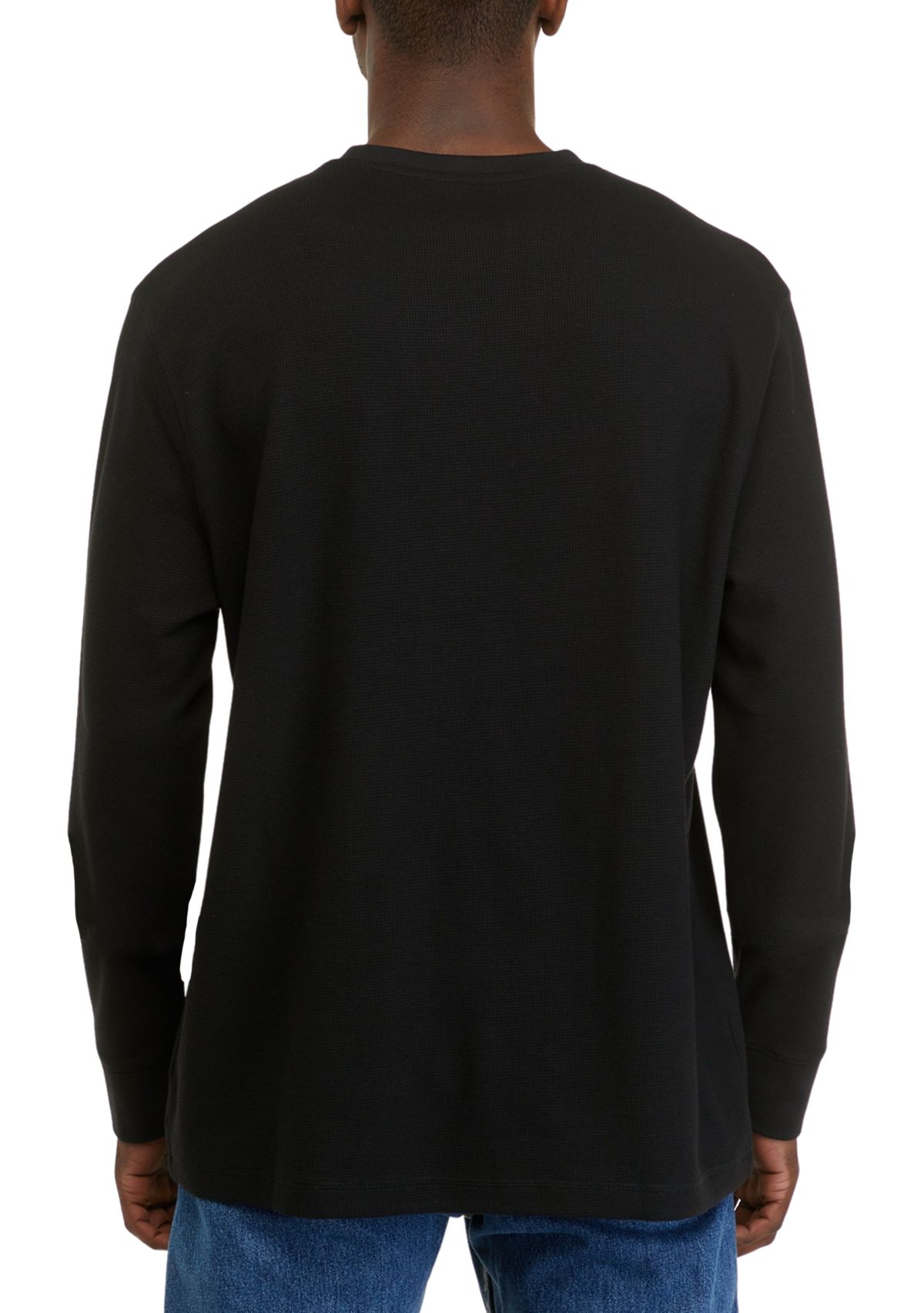 Long Sleeve Thermal Crew T-Shirt 