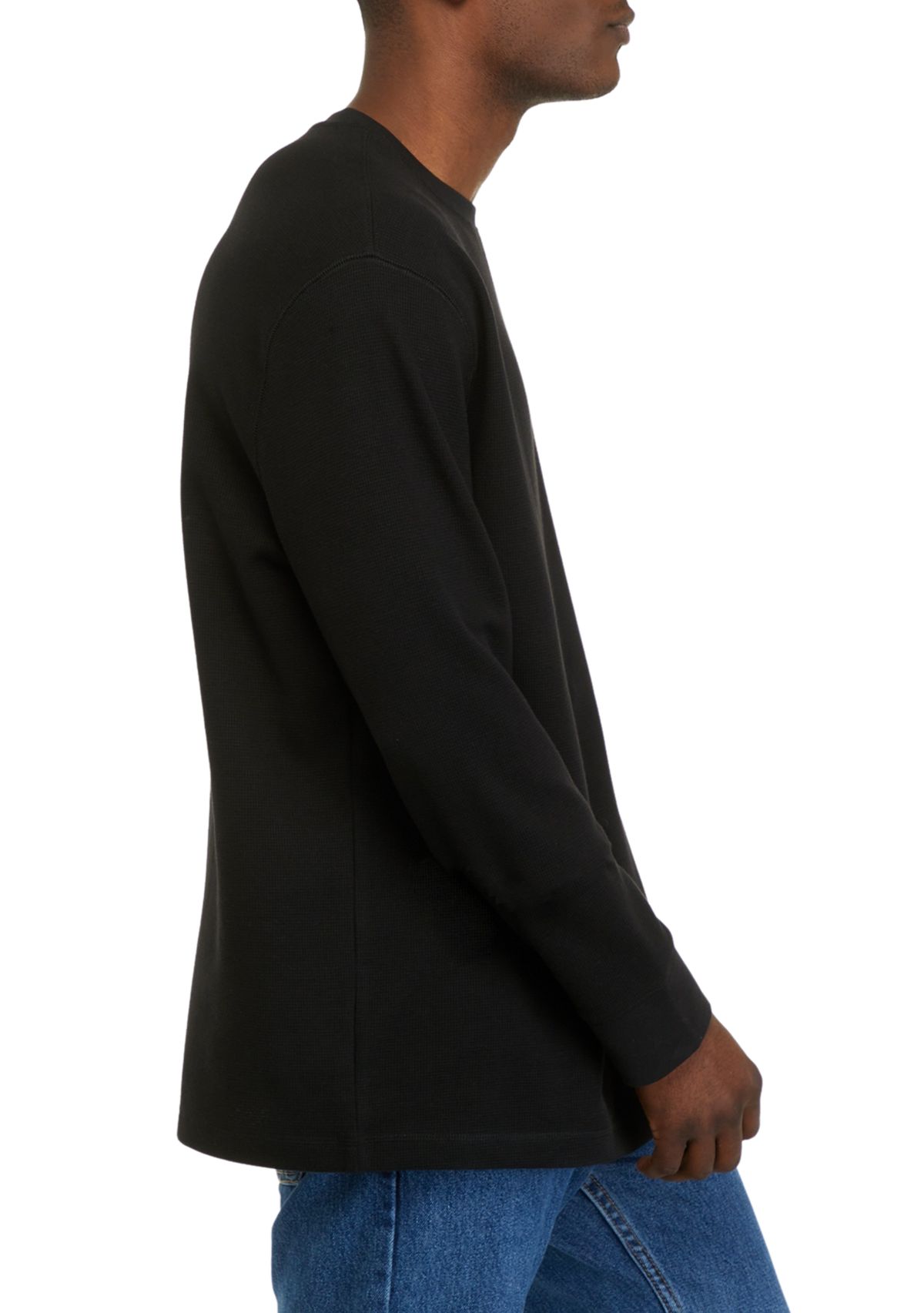 Long Sleeve Thermal Crew T-Shirt 