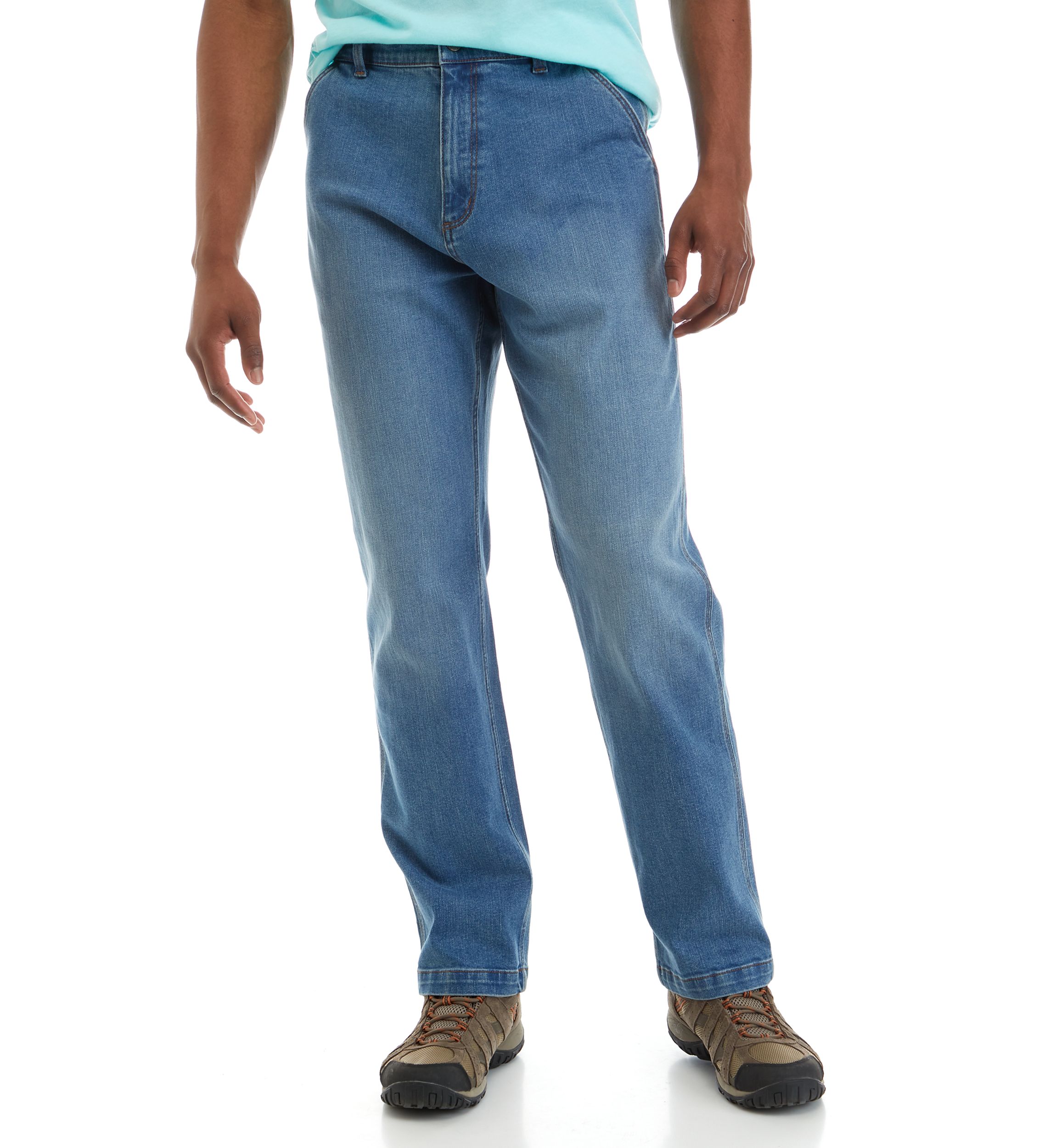 Mens Relaxed 5 Pocket Jeans 