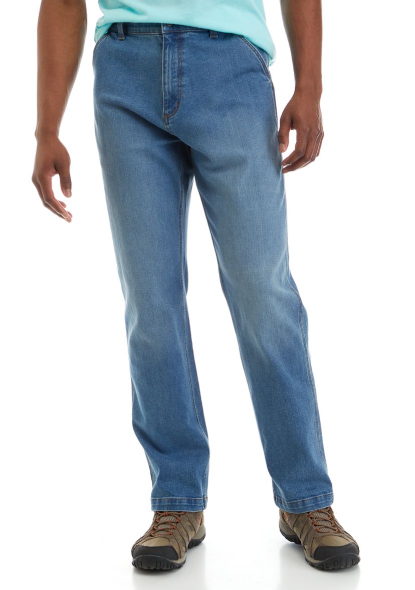 Mens Relaxed 5 Pocket Jeans 