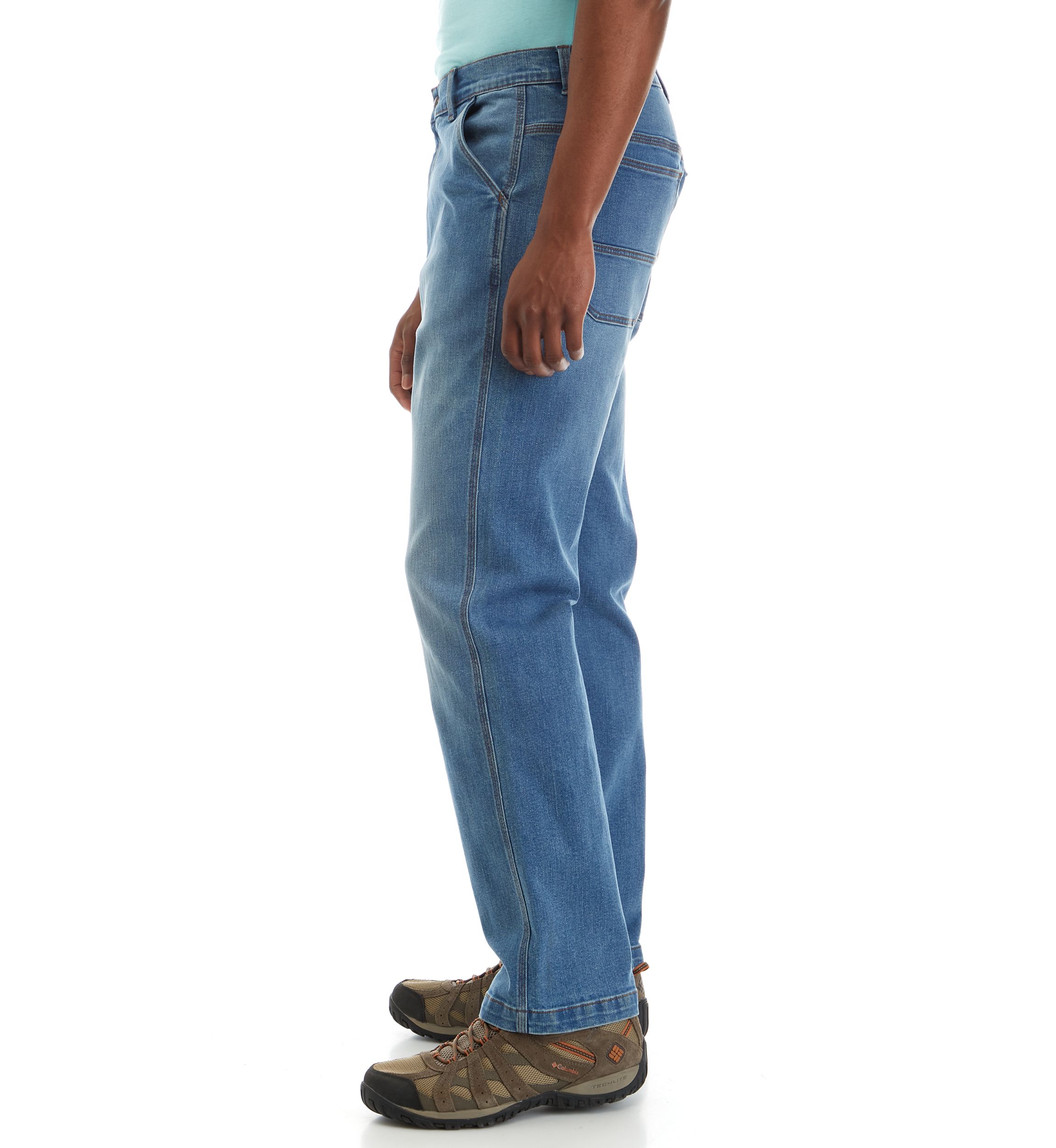Mens Relaxed 5 Pocket Jeans 