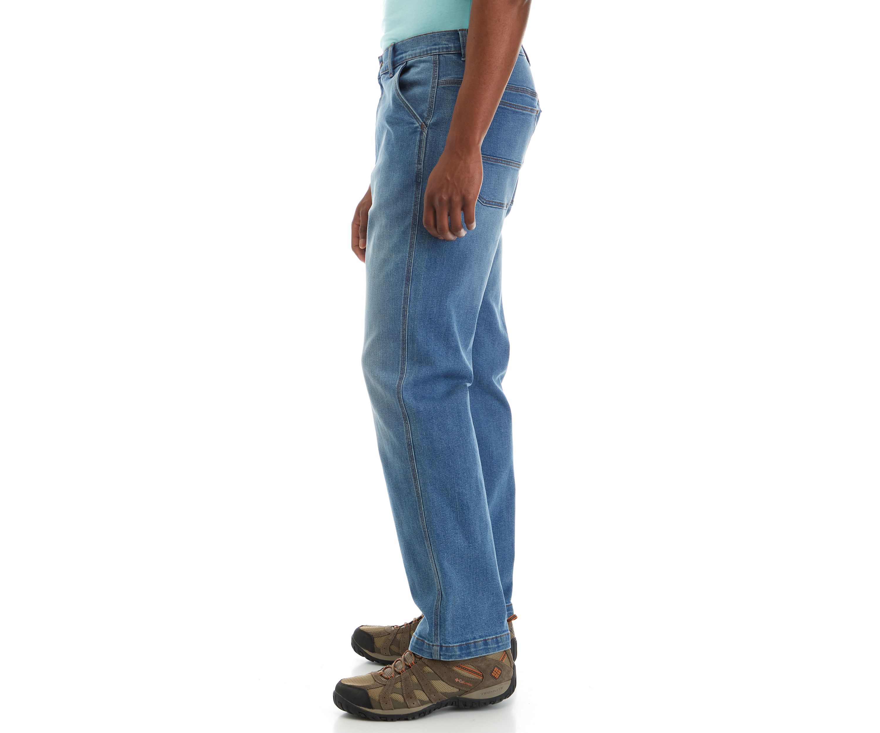 Mens Relaxed 5 Pocket Jeans 