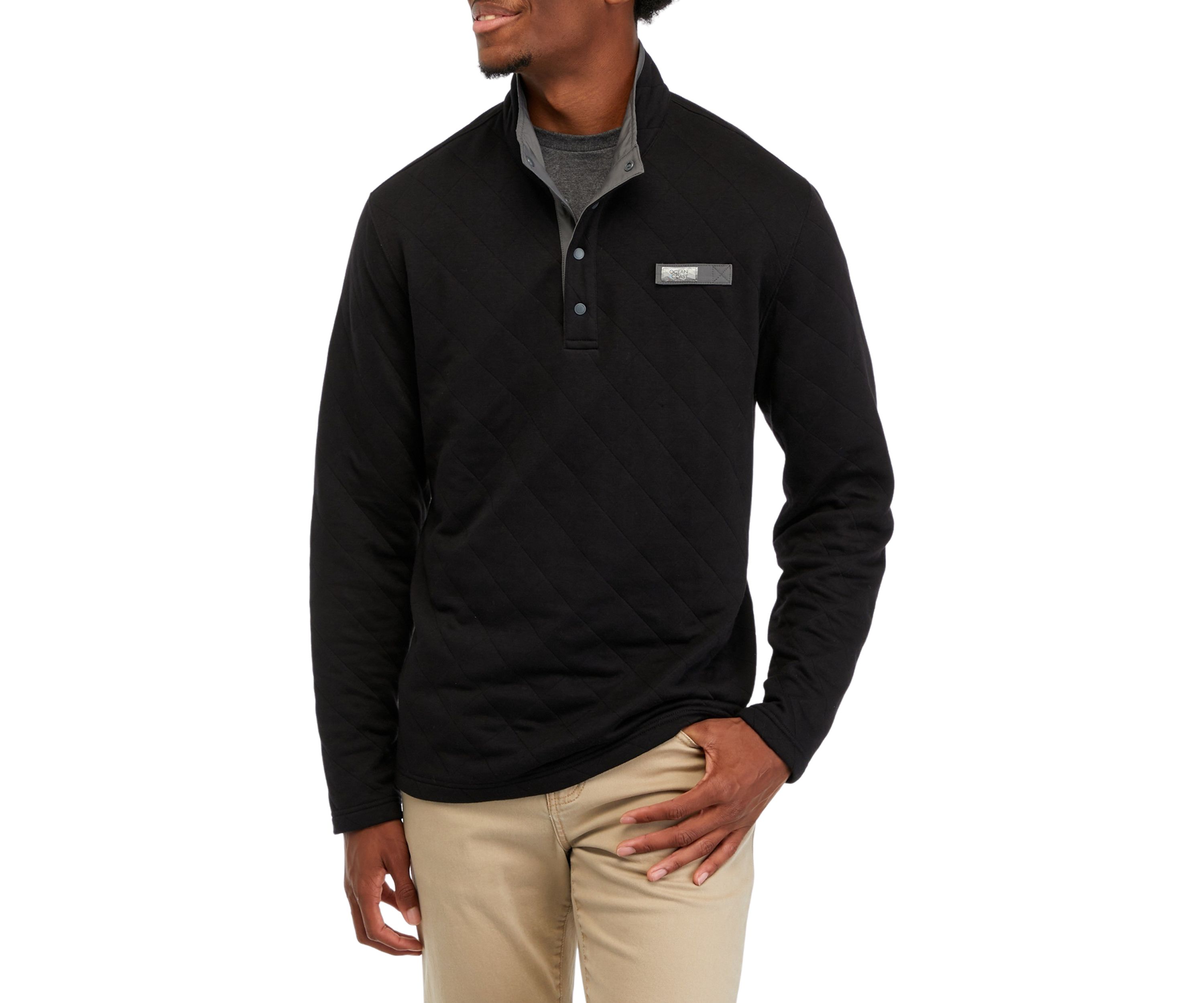 Quilted Pullover