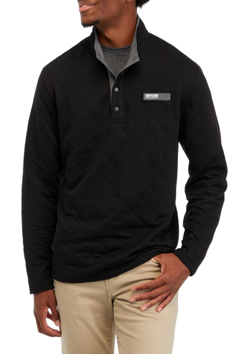 Quilted Pullover