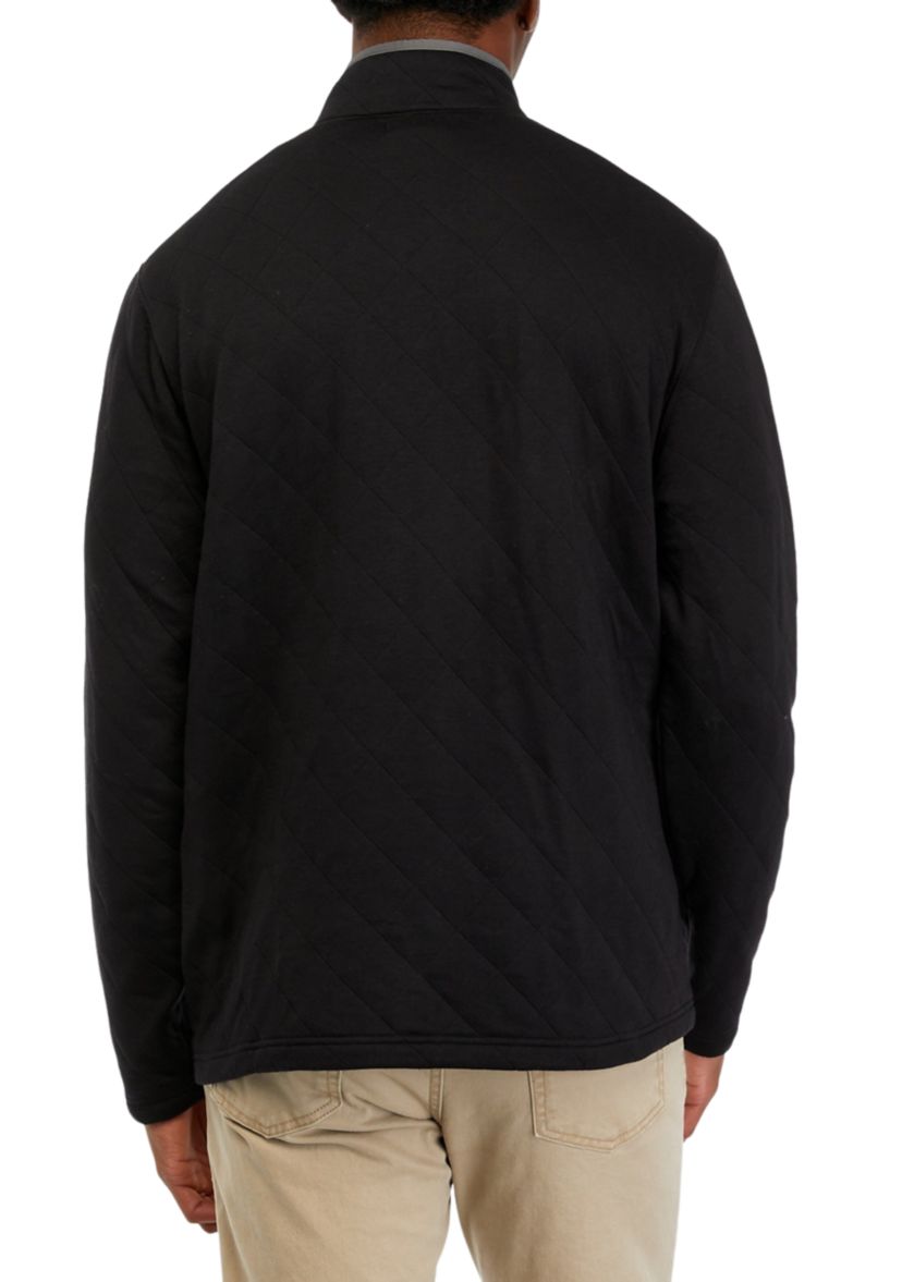 Quilted Pullover