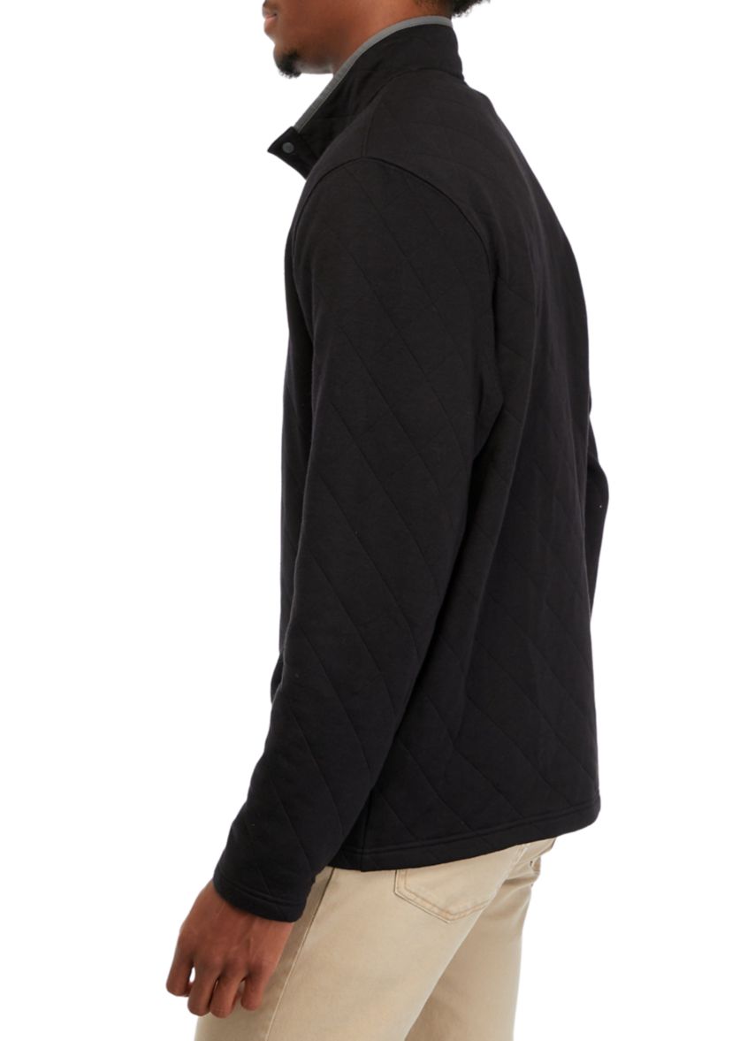 Quilted Pullover