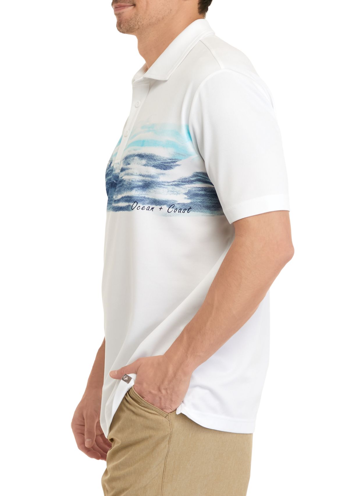 Short Sleeve Printed Fishing Shirt