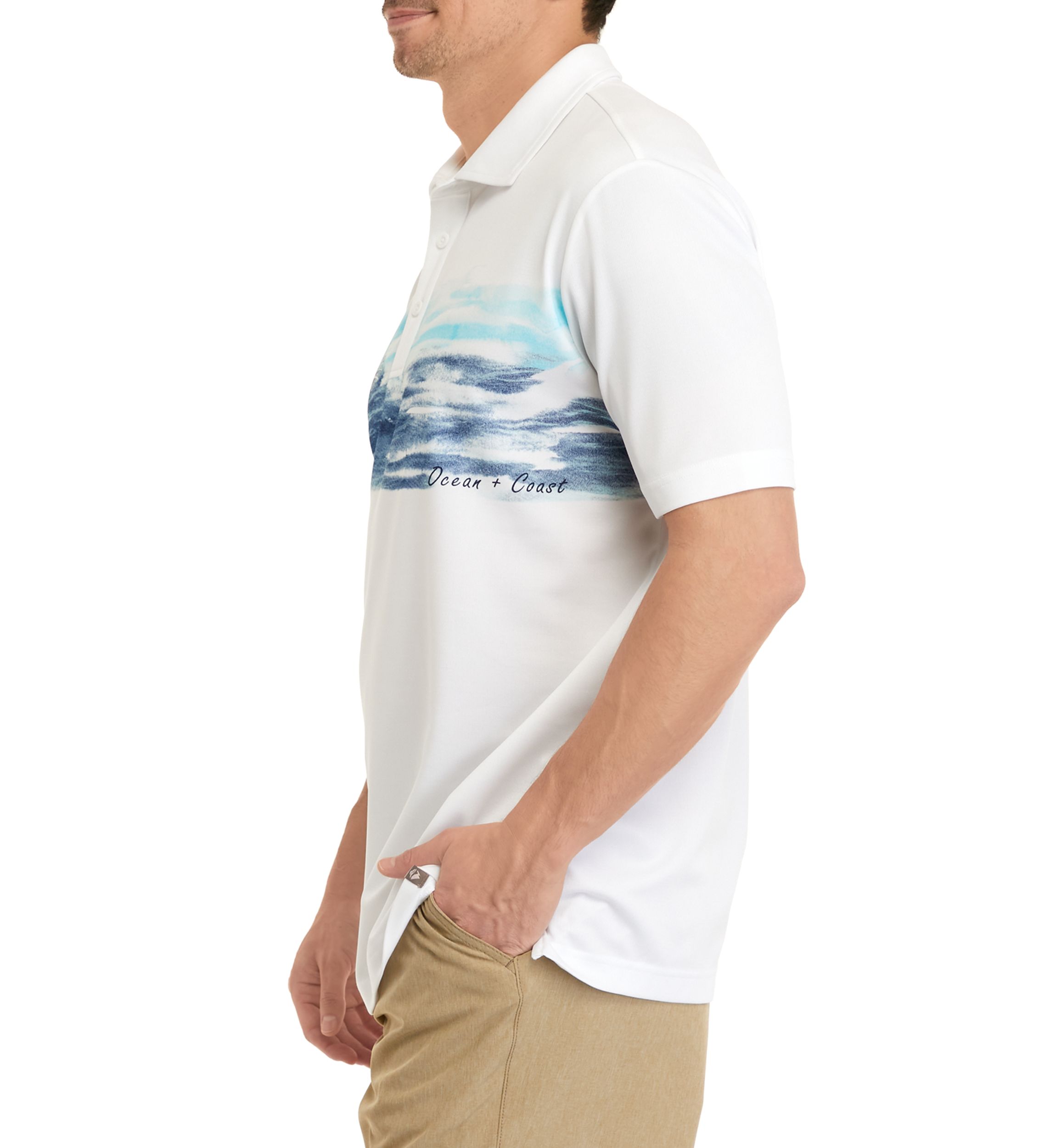 Short Sleeve Printed Fishing Shirt