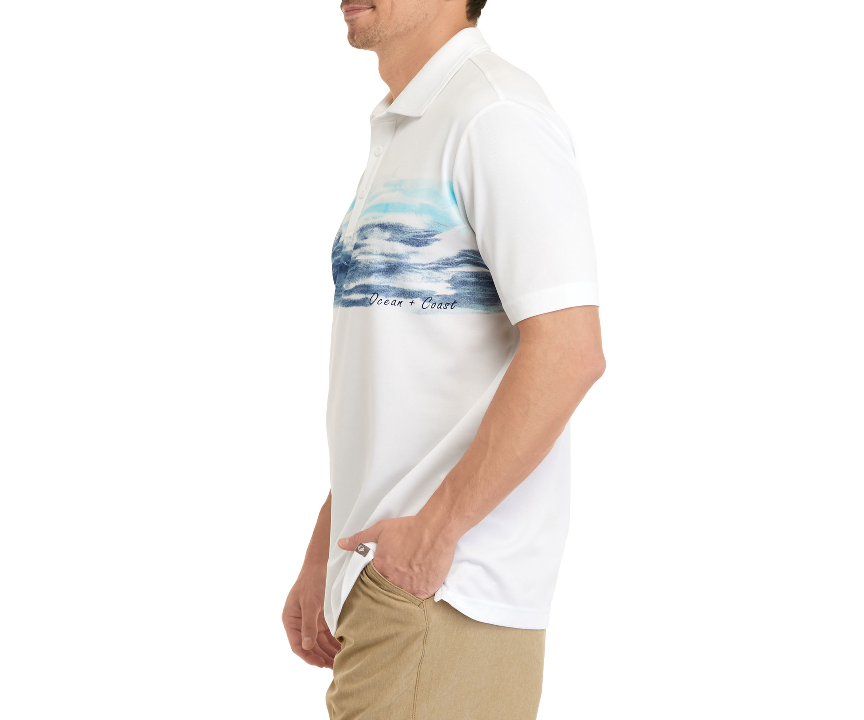 Short Sleeve Printed Fishing Shirt