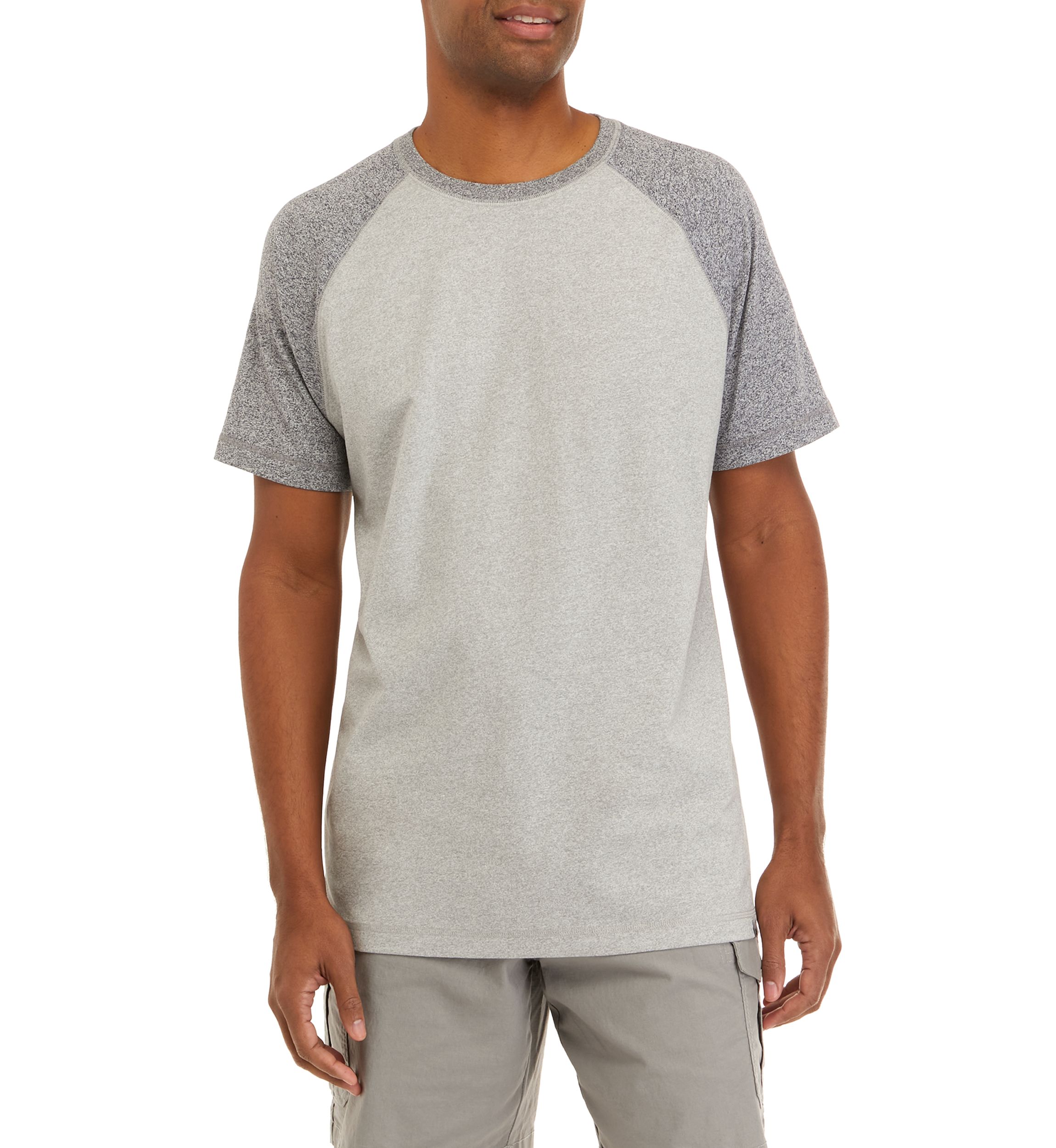 Short Sleeve Jaspe Raglan Shirt