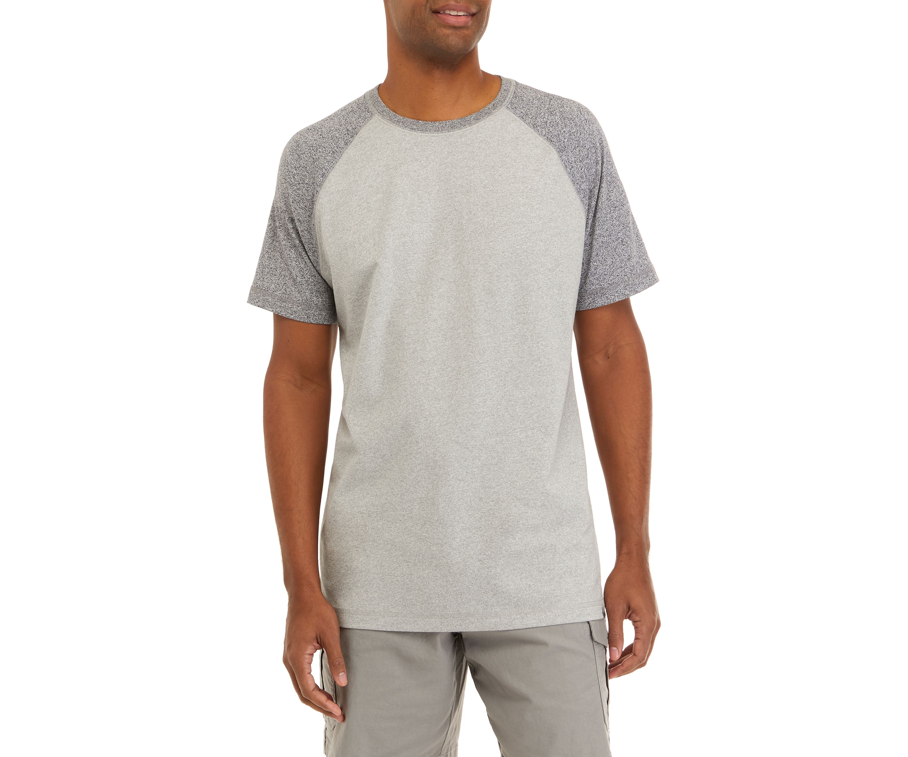 Short Sleeve Jaspe Raglan Shirt