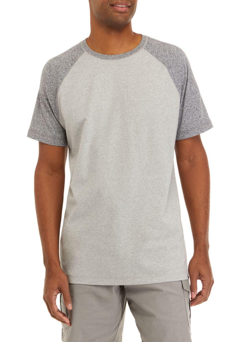 Short Sleeve Jaspe Raglan Shirt