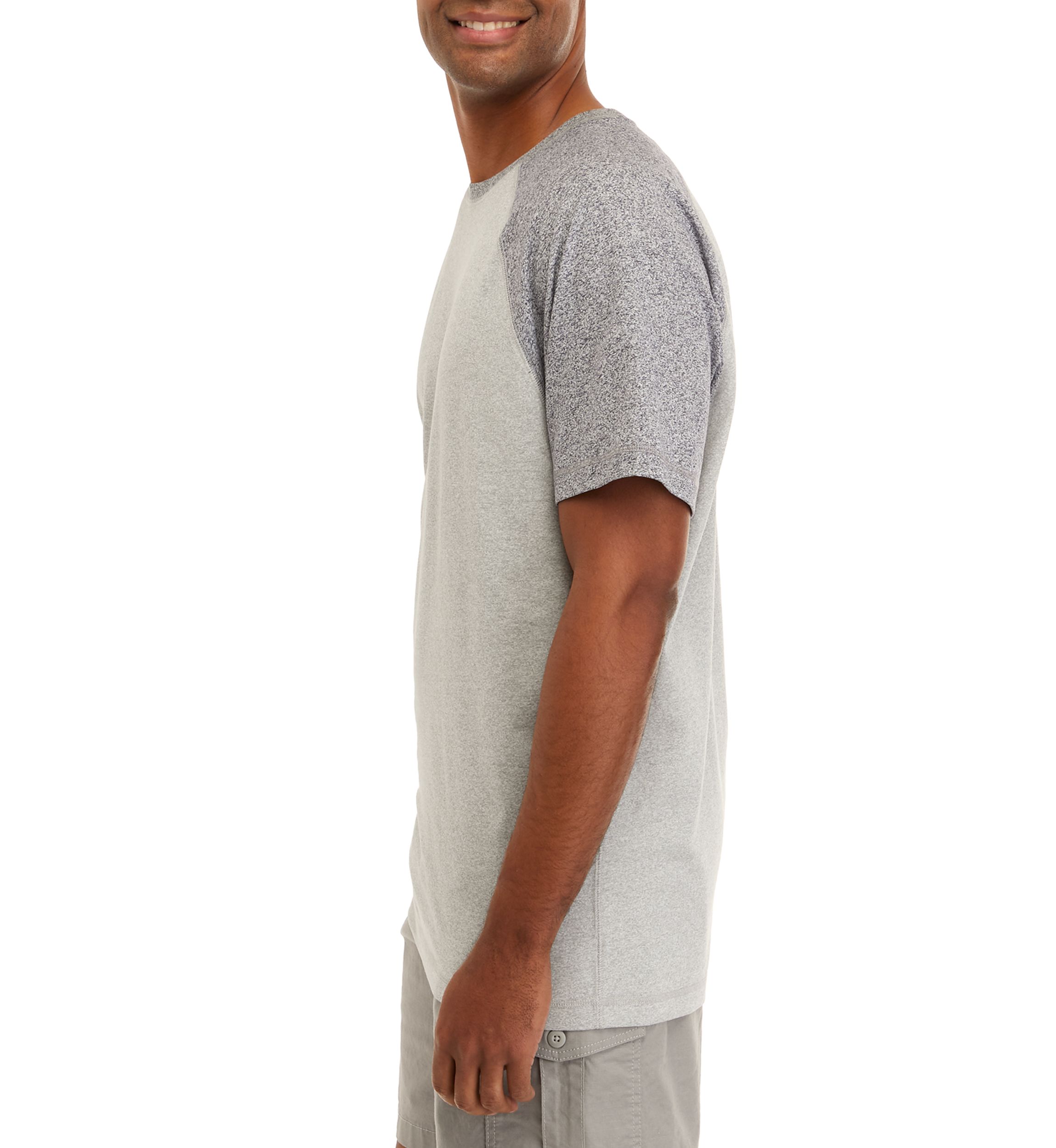 Short Sleeve Jaspe Raglan Shirt