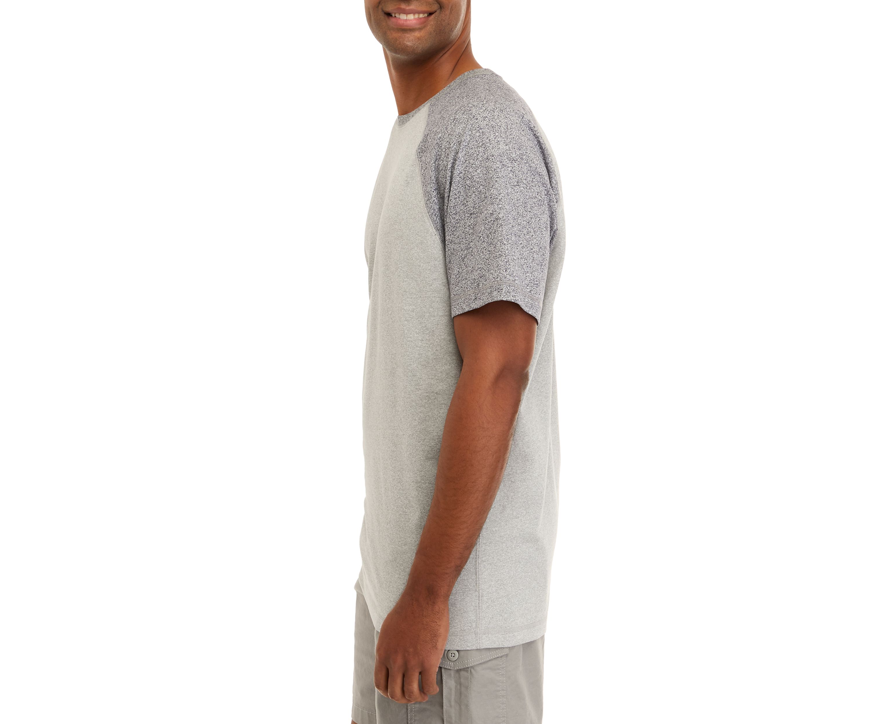 Short Sleeve Jaspe Raglan Shirt