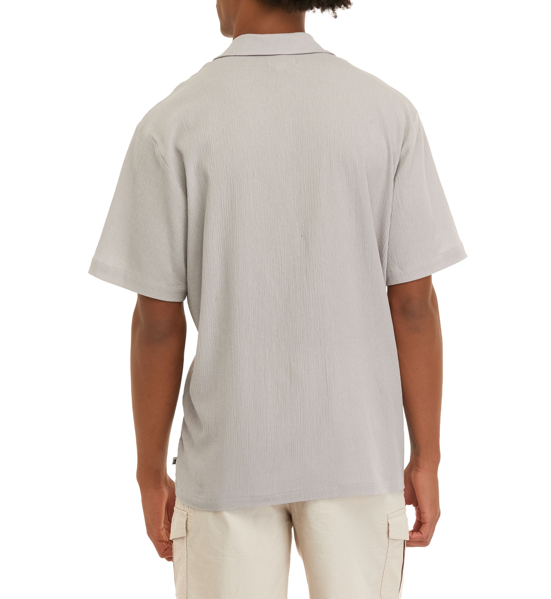 Short Sleeve Button Down Camp Shirt