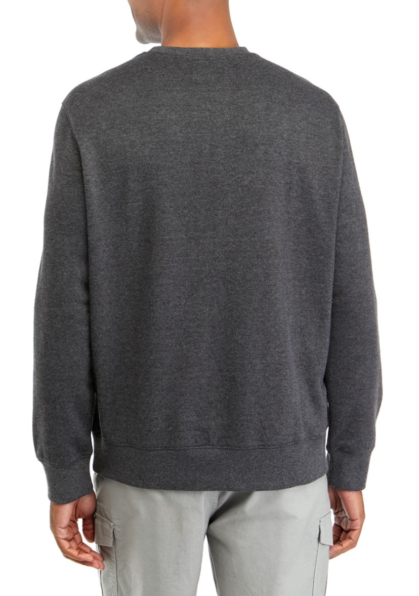 Fleece Crew Neck Sweatshirt
