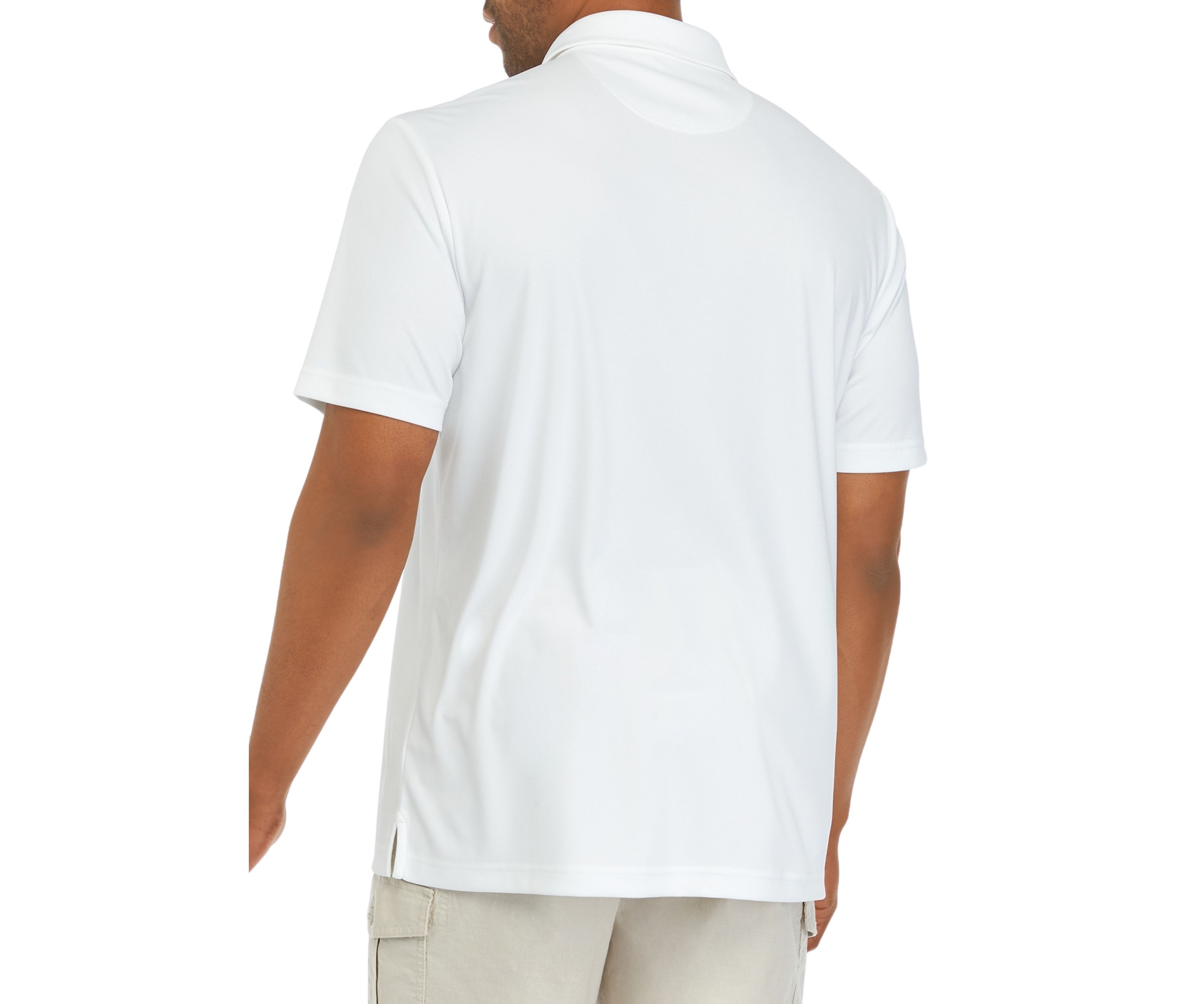 Short Sleeve Graphic Fishing Polo Shirt