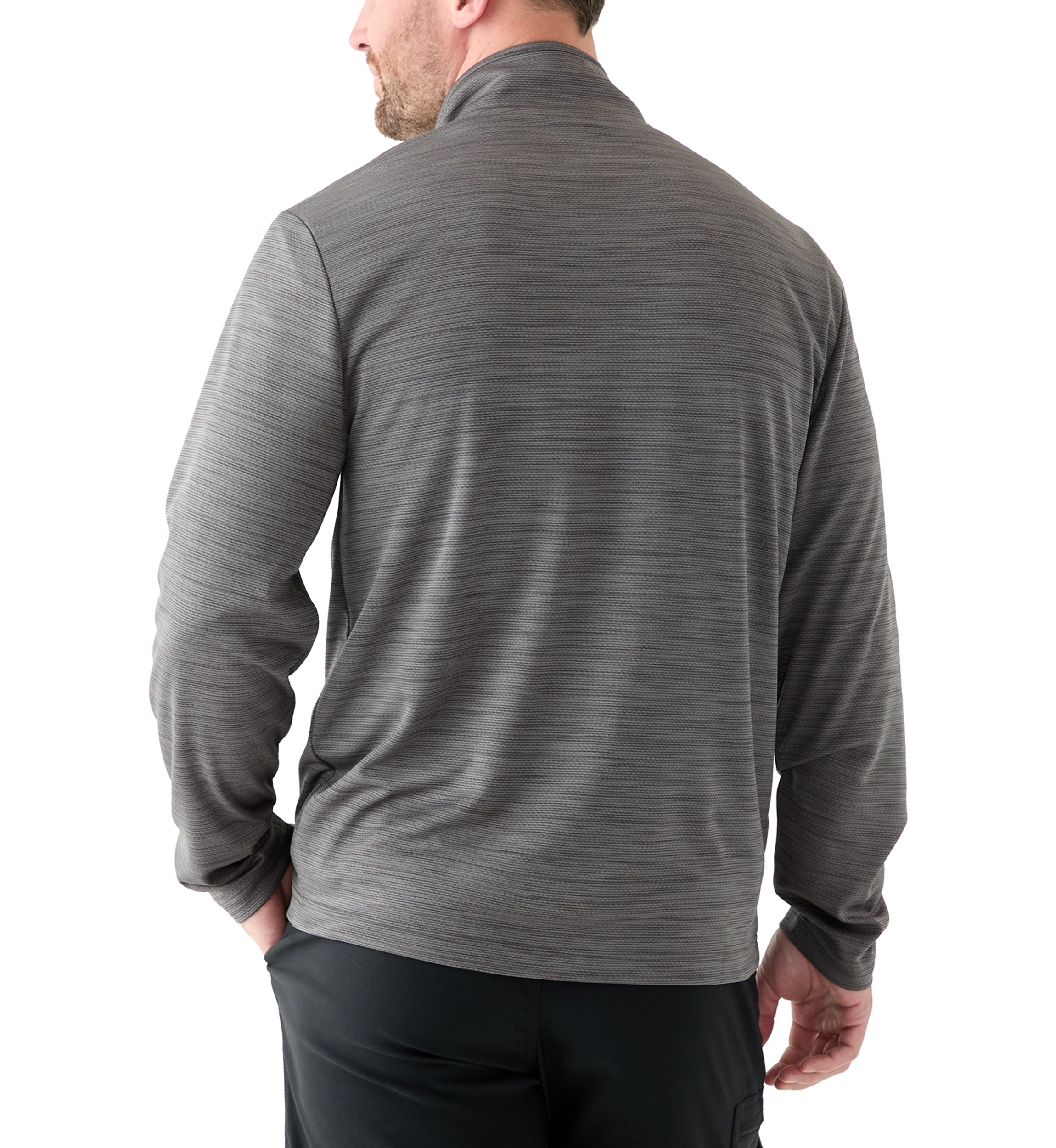 Textured 1/4 Zip Pullover