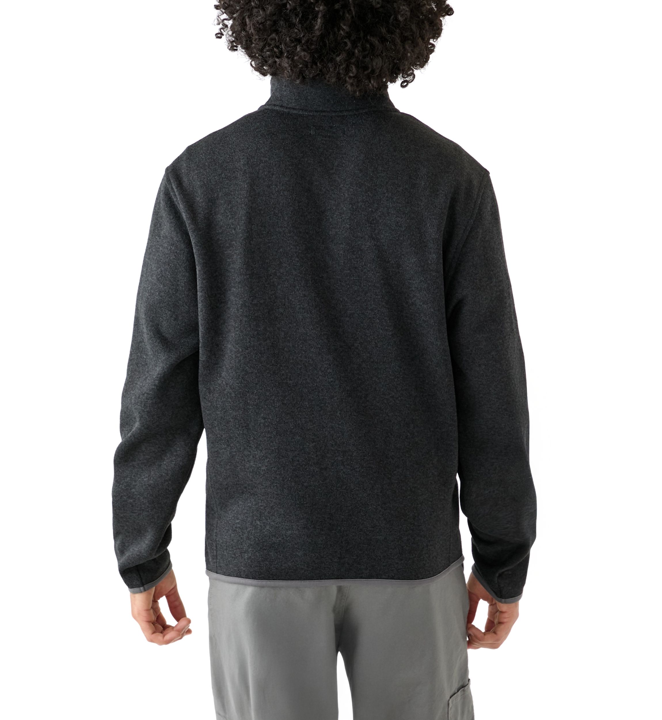 Mens Full Zip Fleece Sweater