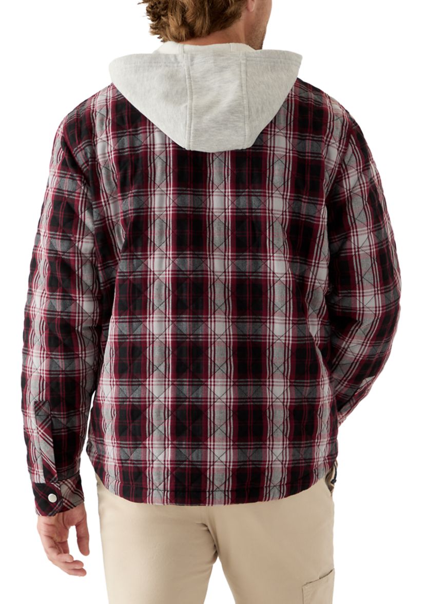Hooded Flannel Shirt 
