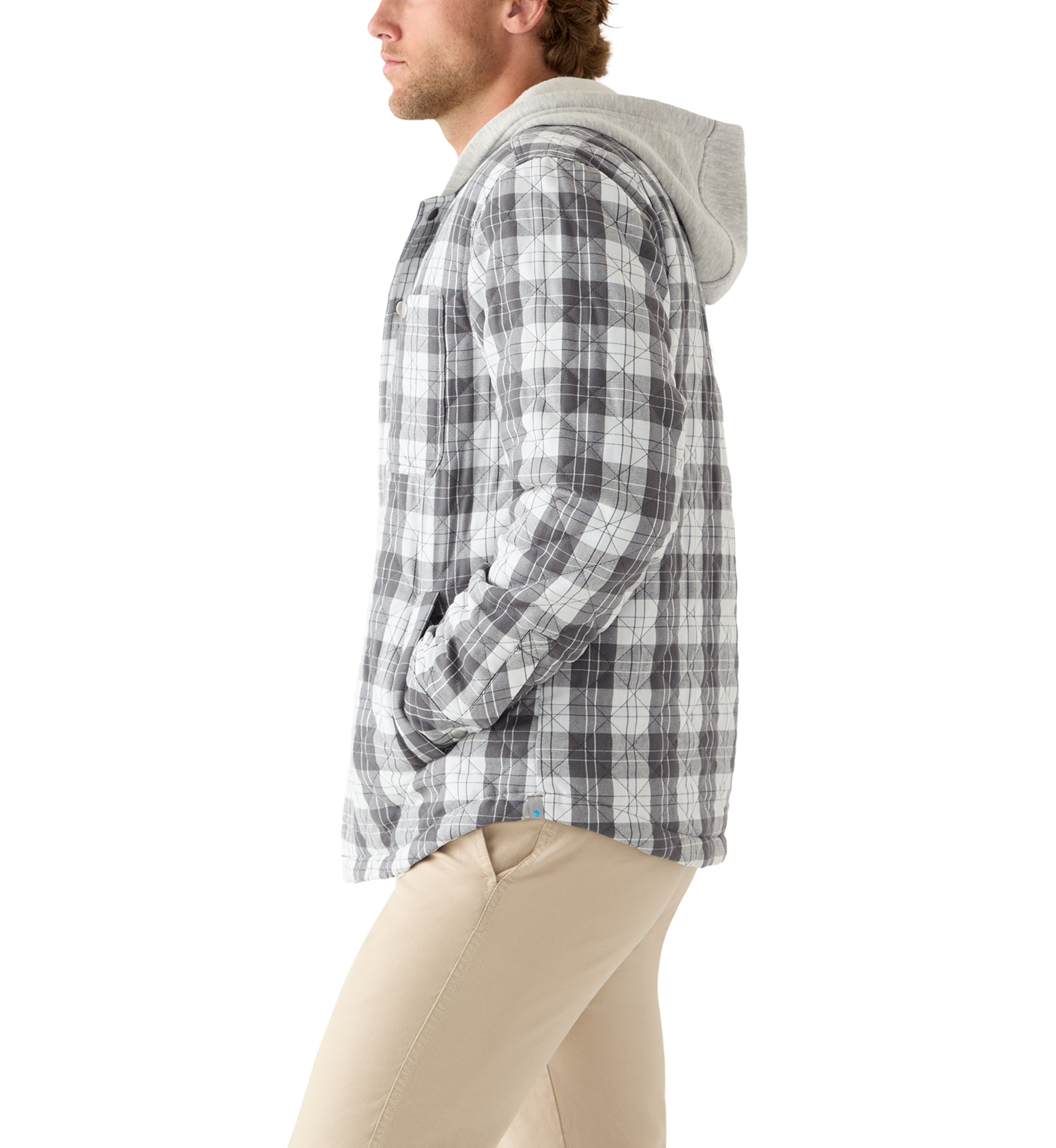 Hooded Flannel Shirt 