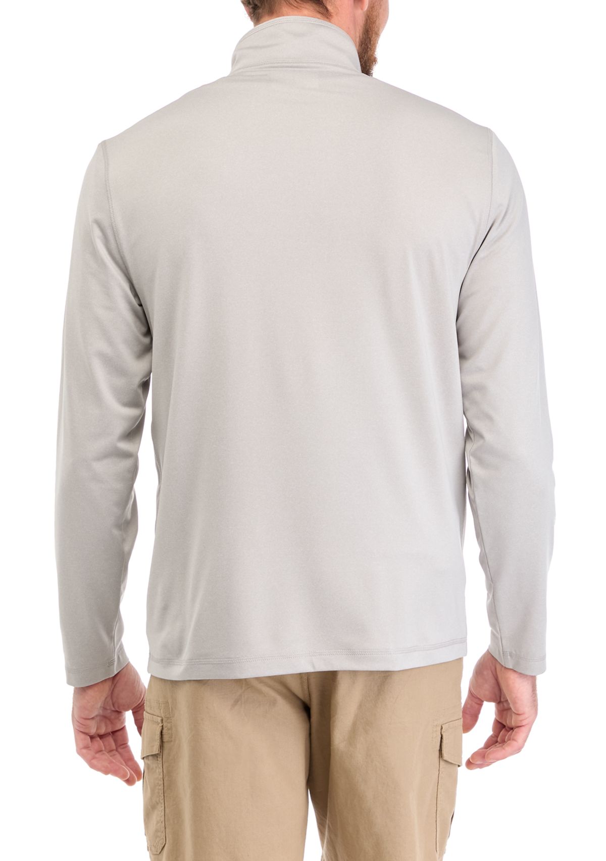 Long Sleeve Pocket 1/4 Zip Shirt