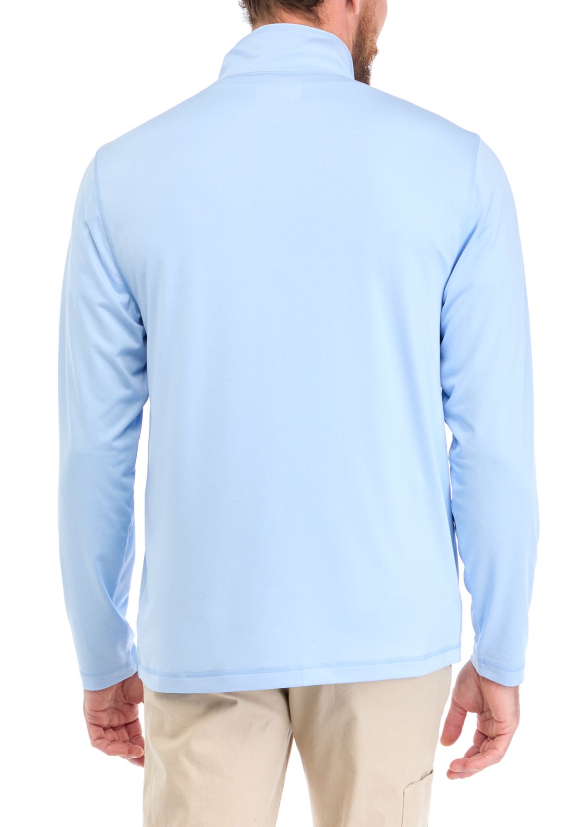 Long Sleeve Pocket 1/4 Zip Shirt