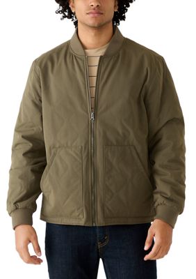 Ocean + Coast Men's Quilted Jacket, Medium