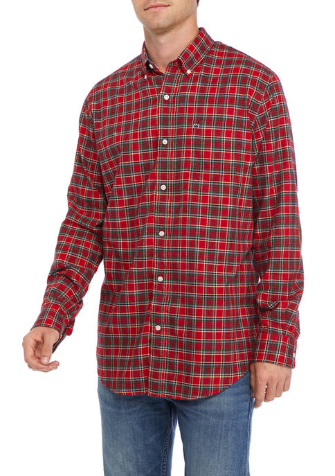 Crown & Ivy™ Plaid Woven Flannel Shirt