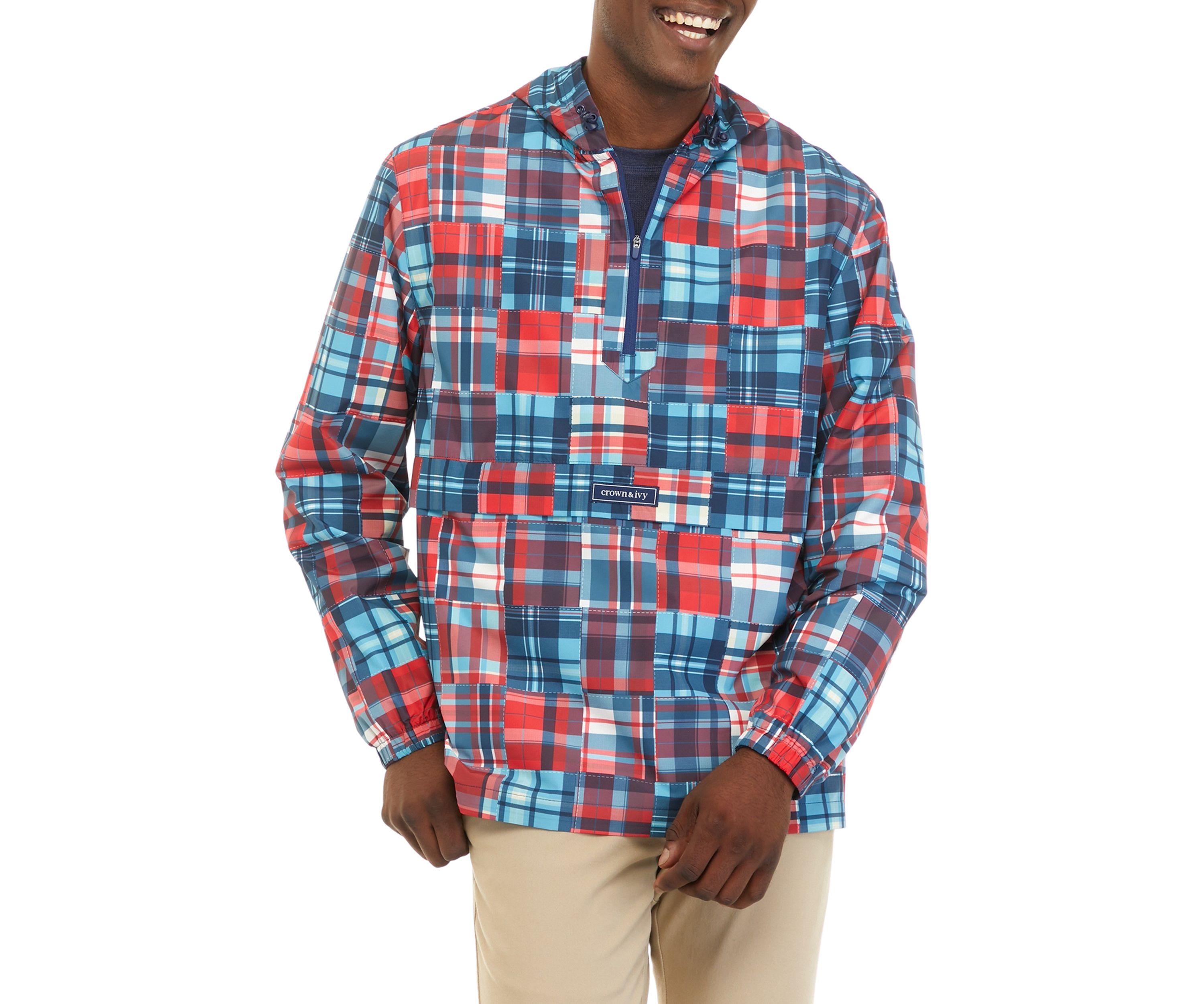 Patch Print Anorak Jacket