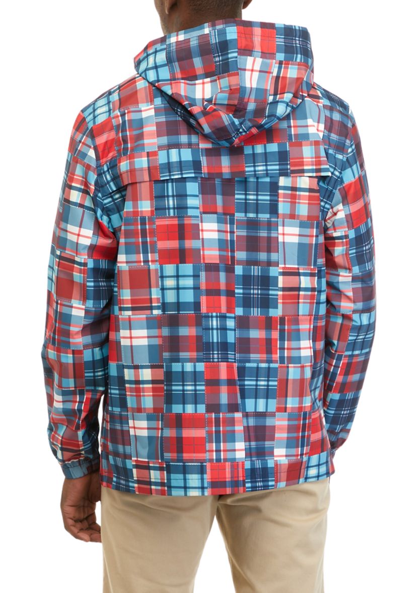 Patch Print Anorak Jacket