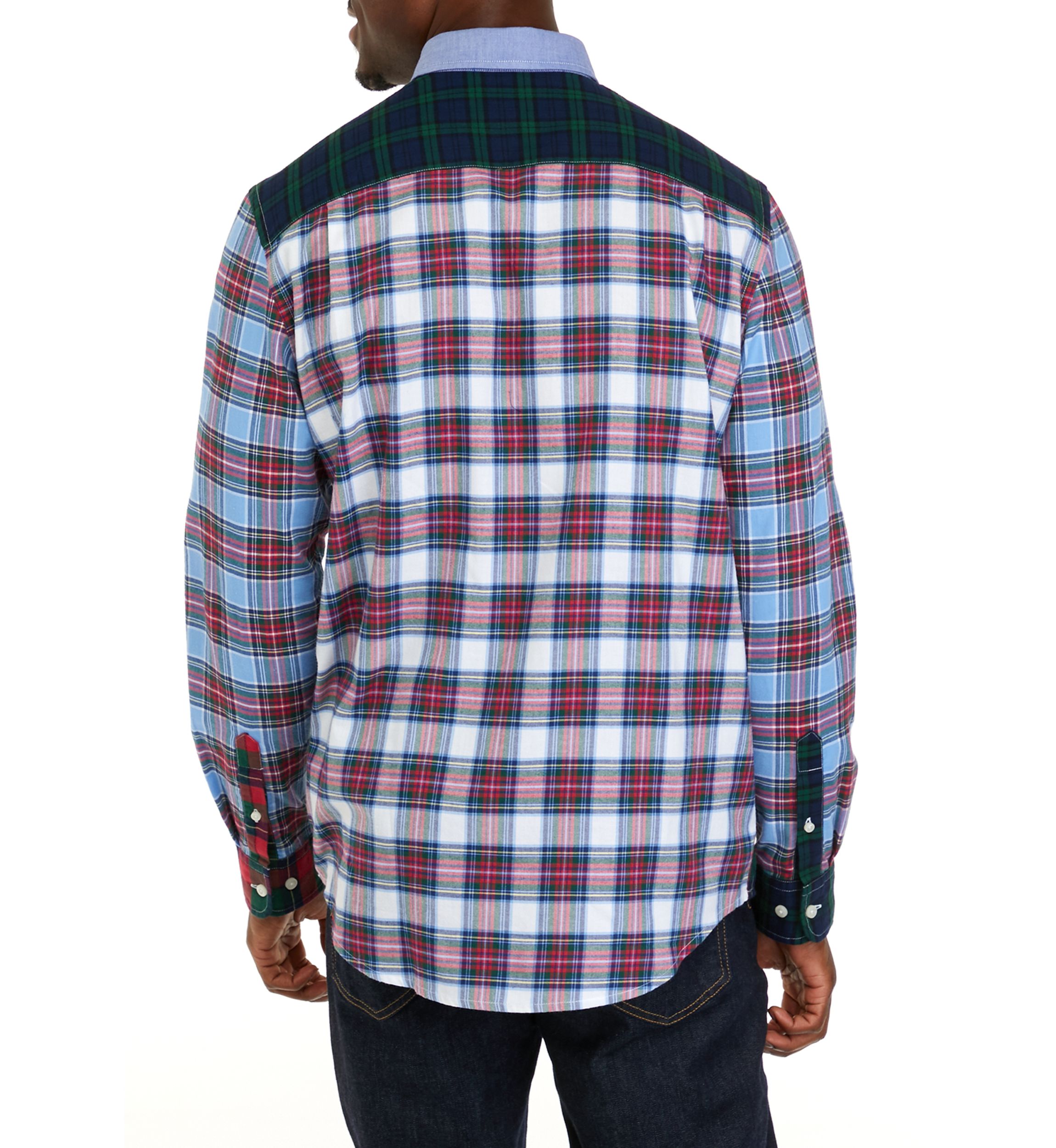 Twill Printed Button Down Shirt
