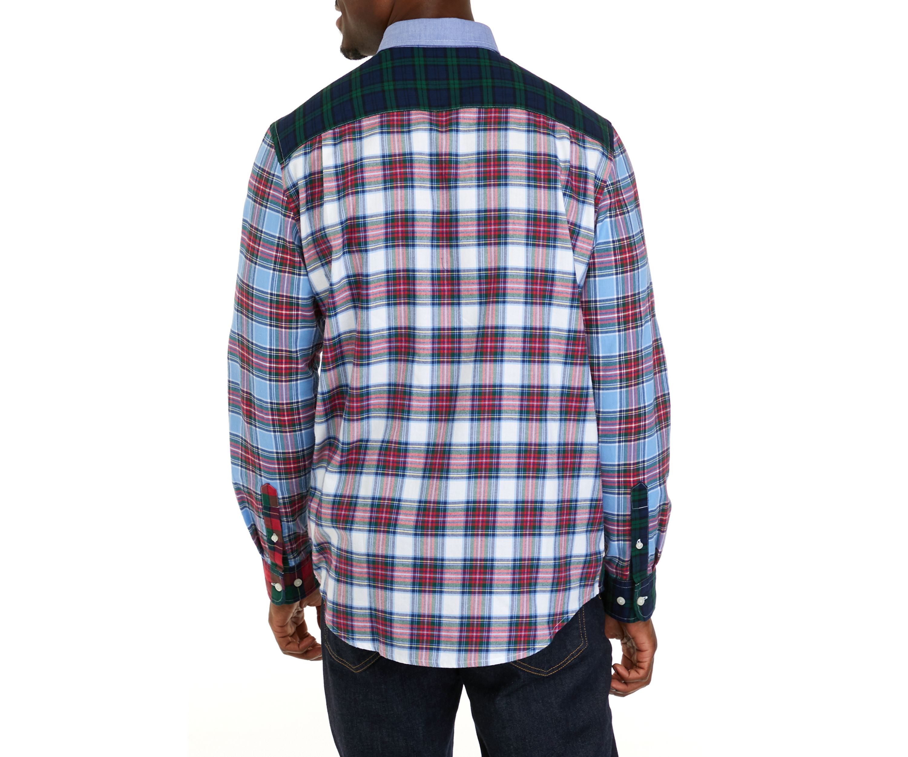 Twill Printed Button Down Shirt