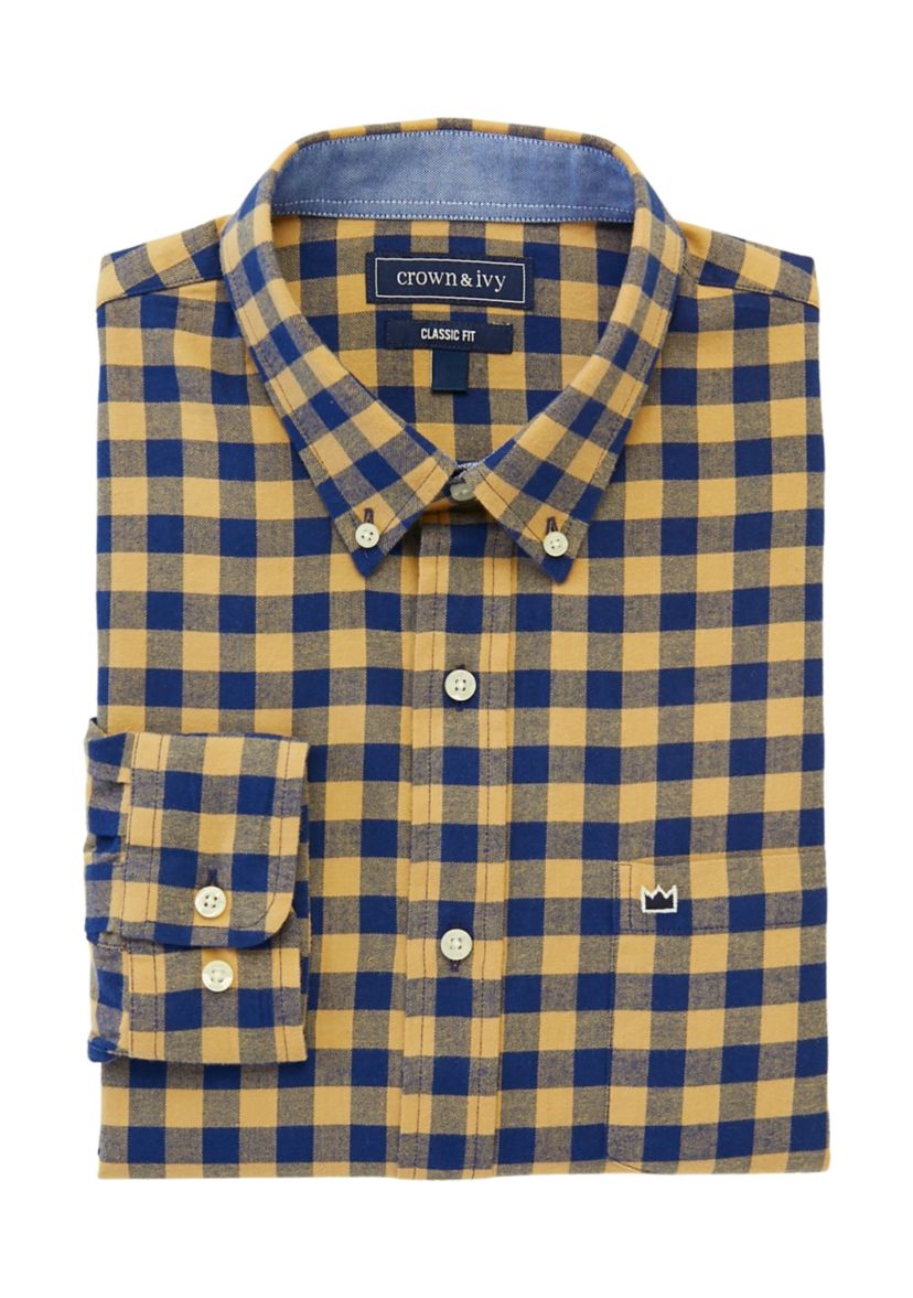 Classic Fit Flannel Shirt