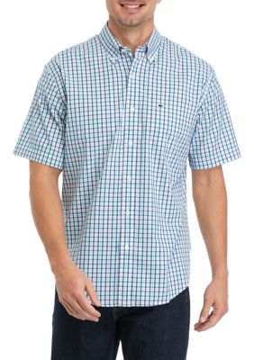 Big Size Regular Fit Casual Check Shirt for Men (Medium) White : :  Clothing & Accessories