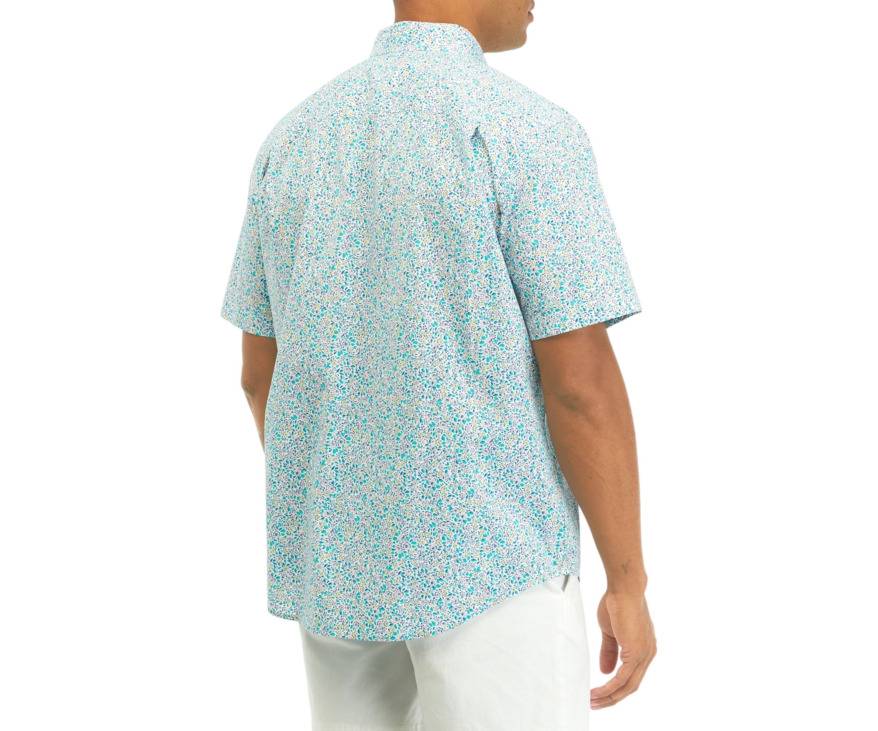 Printed Woven Poplin Shirt