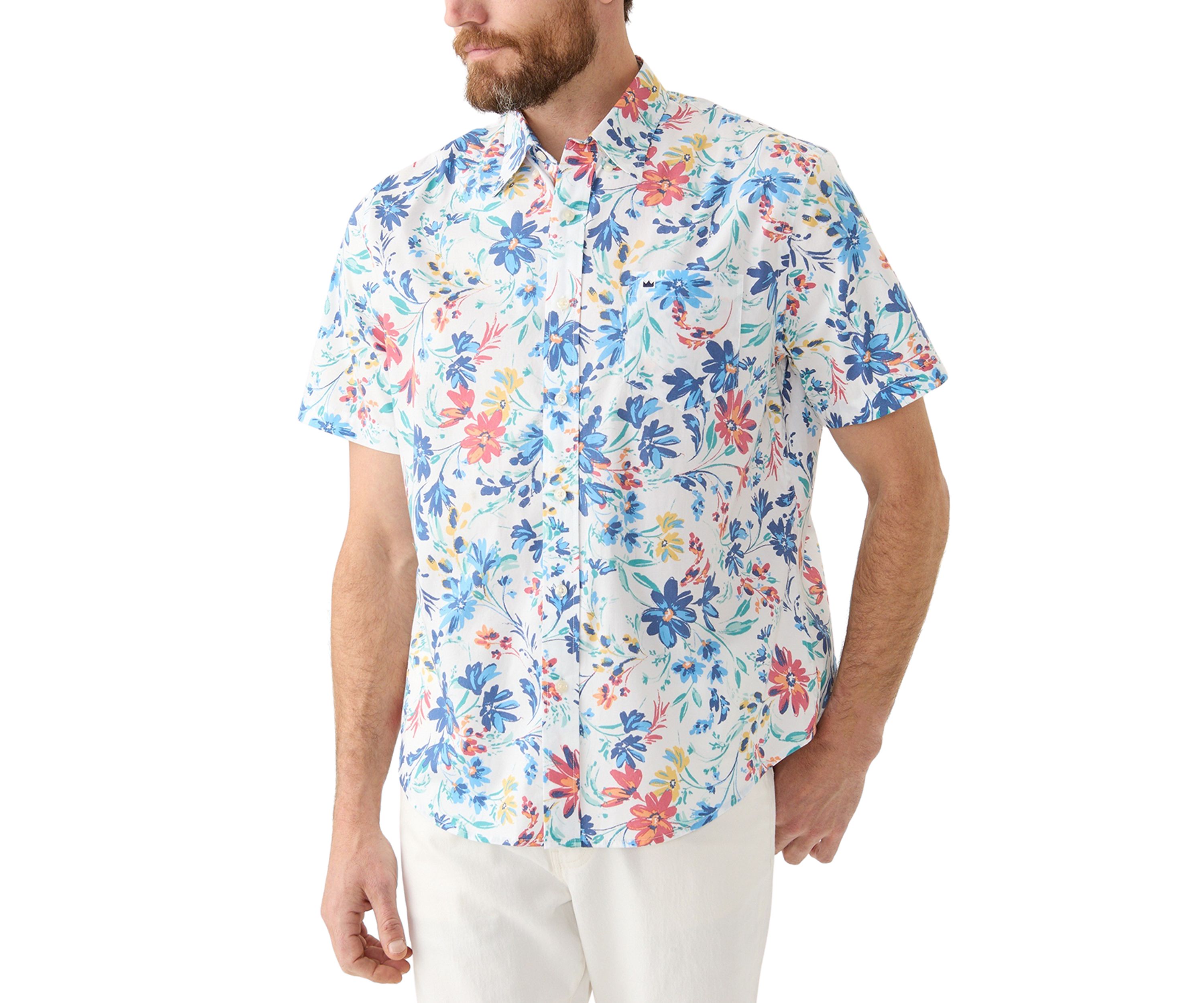 Printed Poplin Shirt