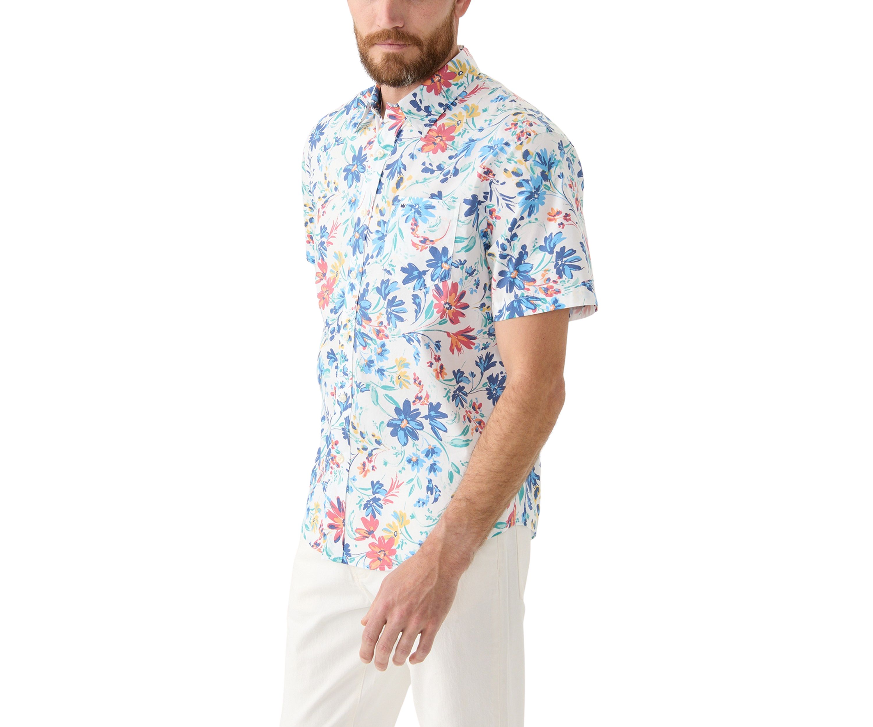 Printed Poplin Shirt