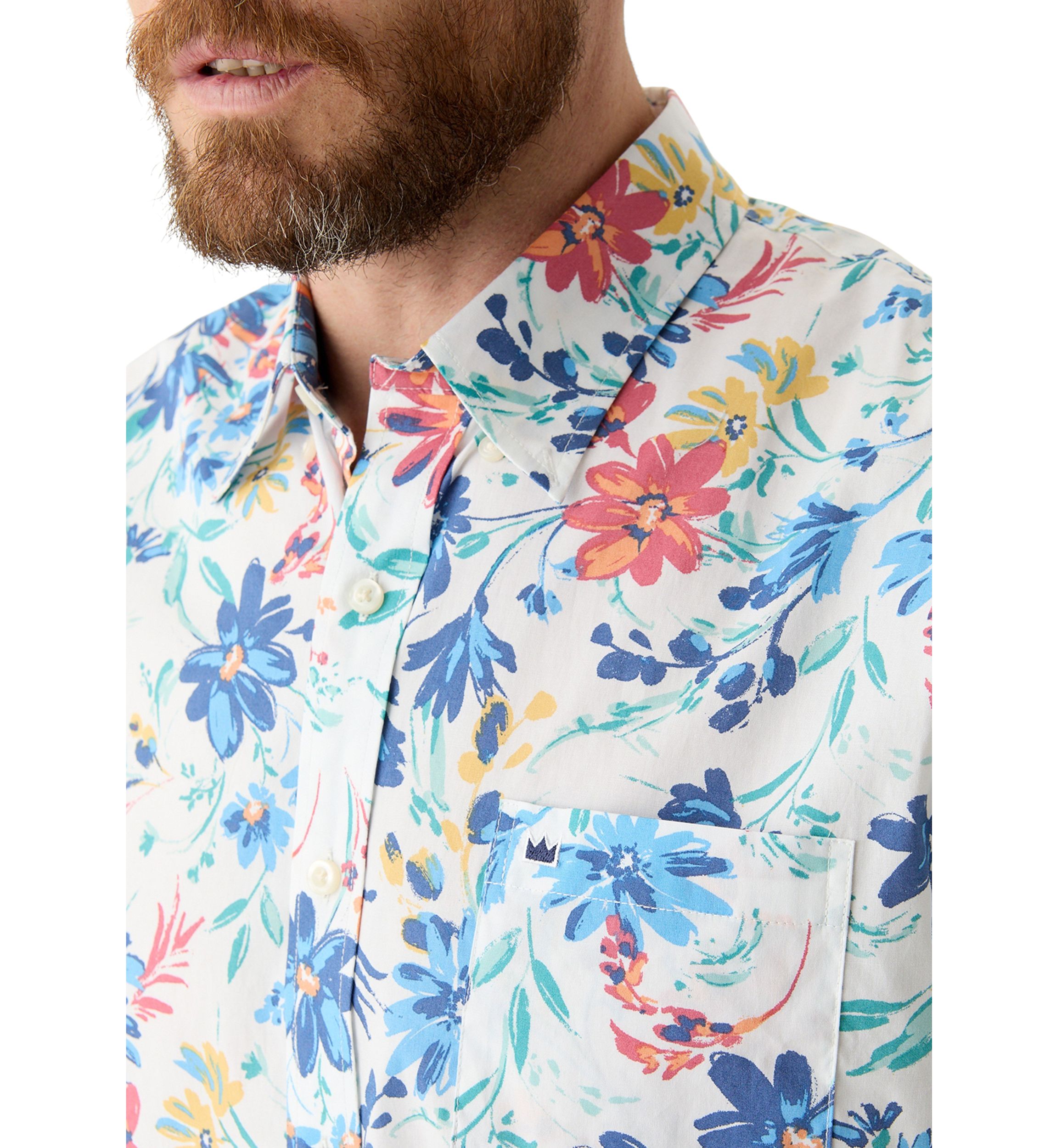 Printed Poplin Shirt