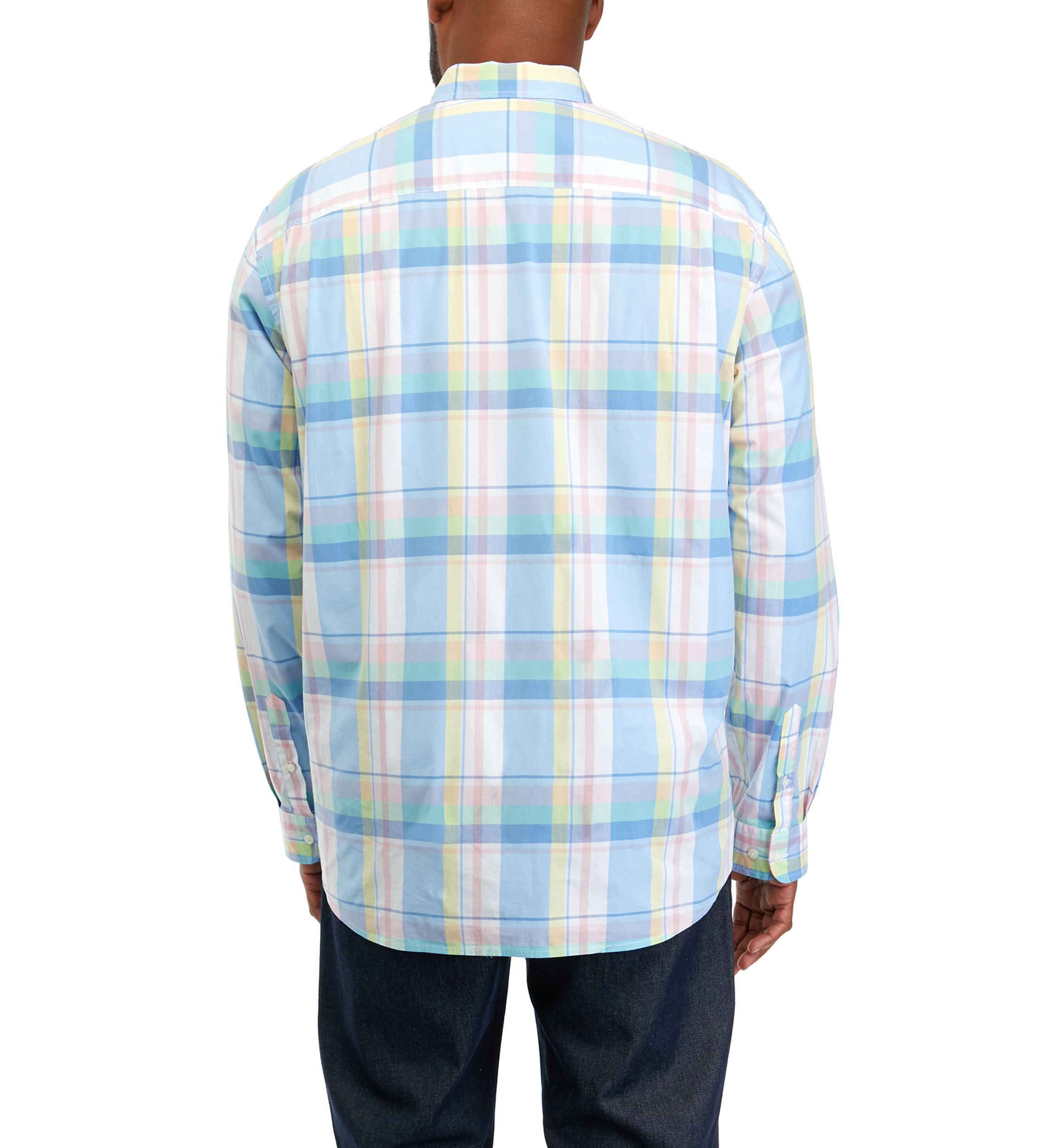 Big & Tall Long Sleeve Woven Poplin Shirt