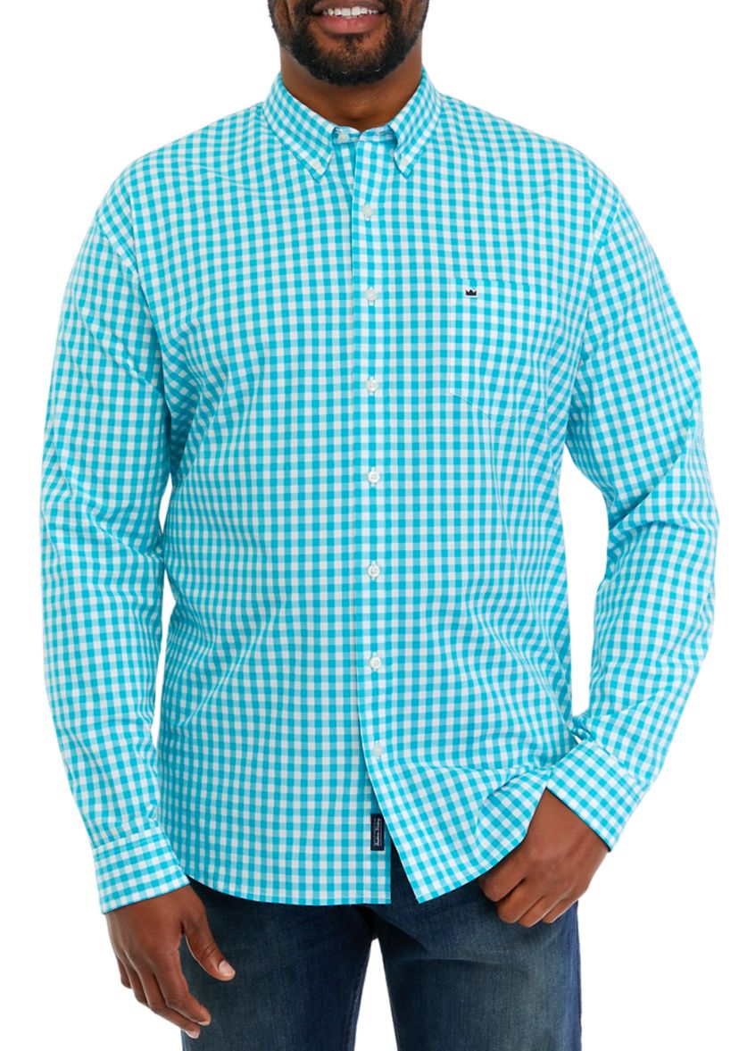 Big & Tall Long Sleeve Poplin Shirt 