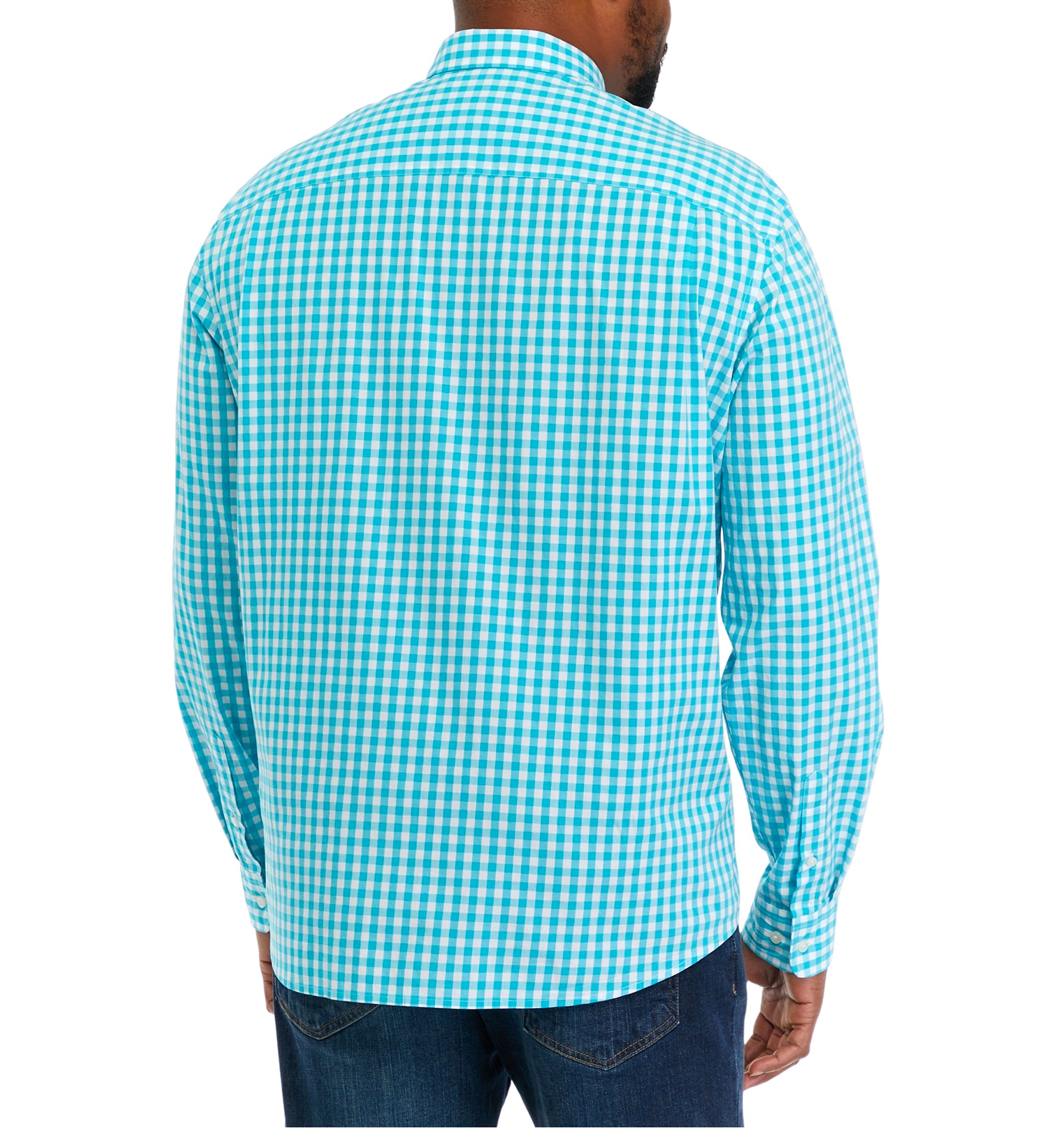 Big & Tall Long Sleeve Poplin Shirt 