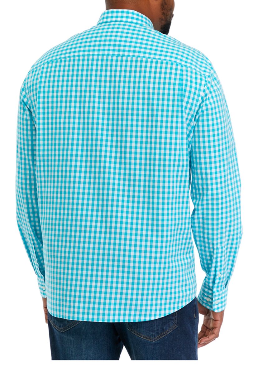 Big & Tall Long Sleeve Poplin Shirt 
