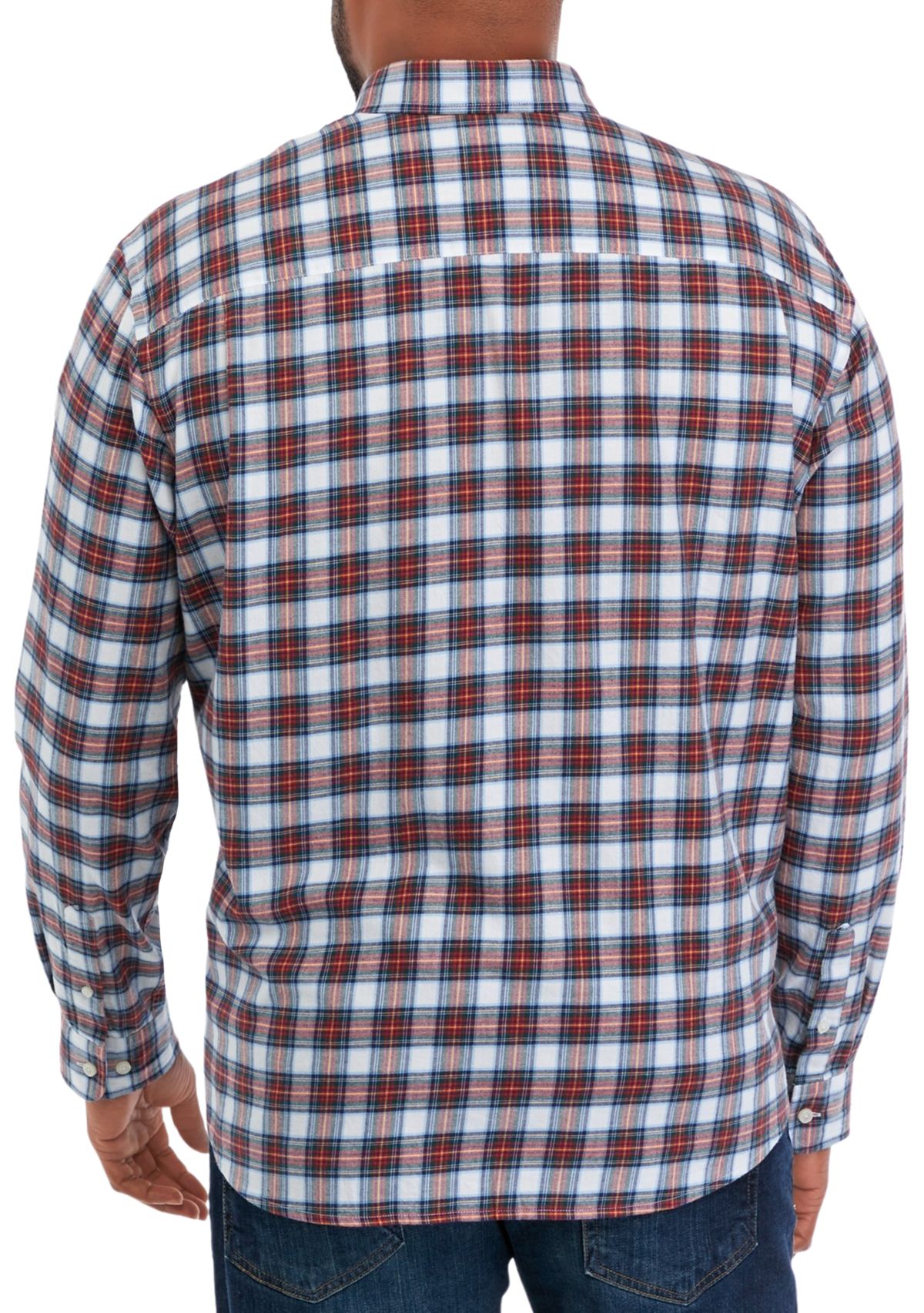 Big & Tall Long Sleeve Twill Shirt