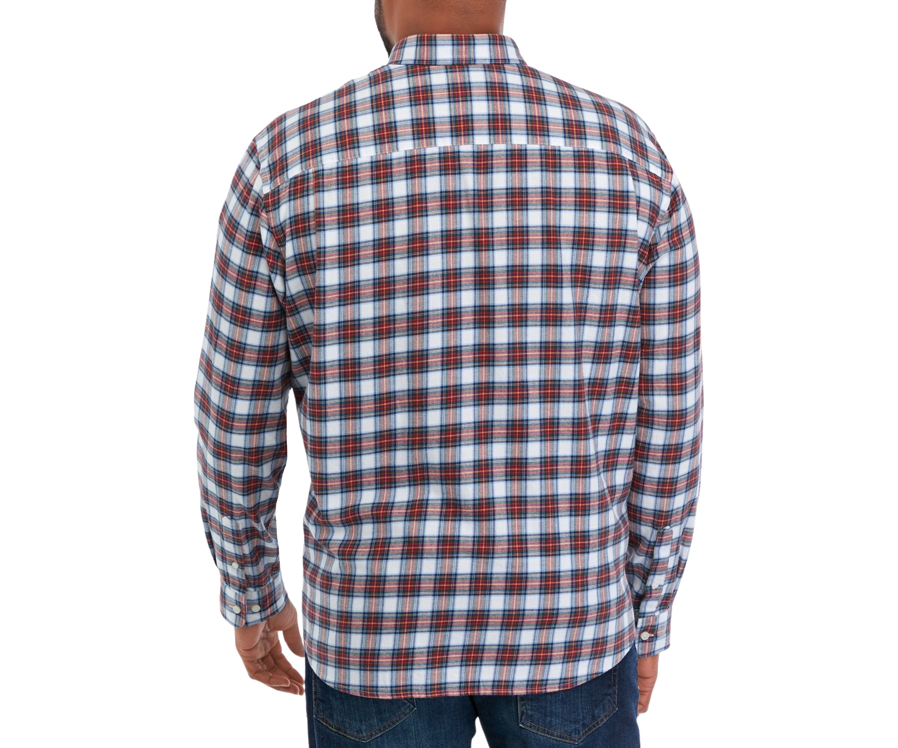 Big & Tall Long Sleeve Twill Shirt