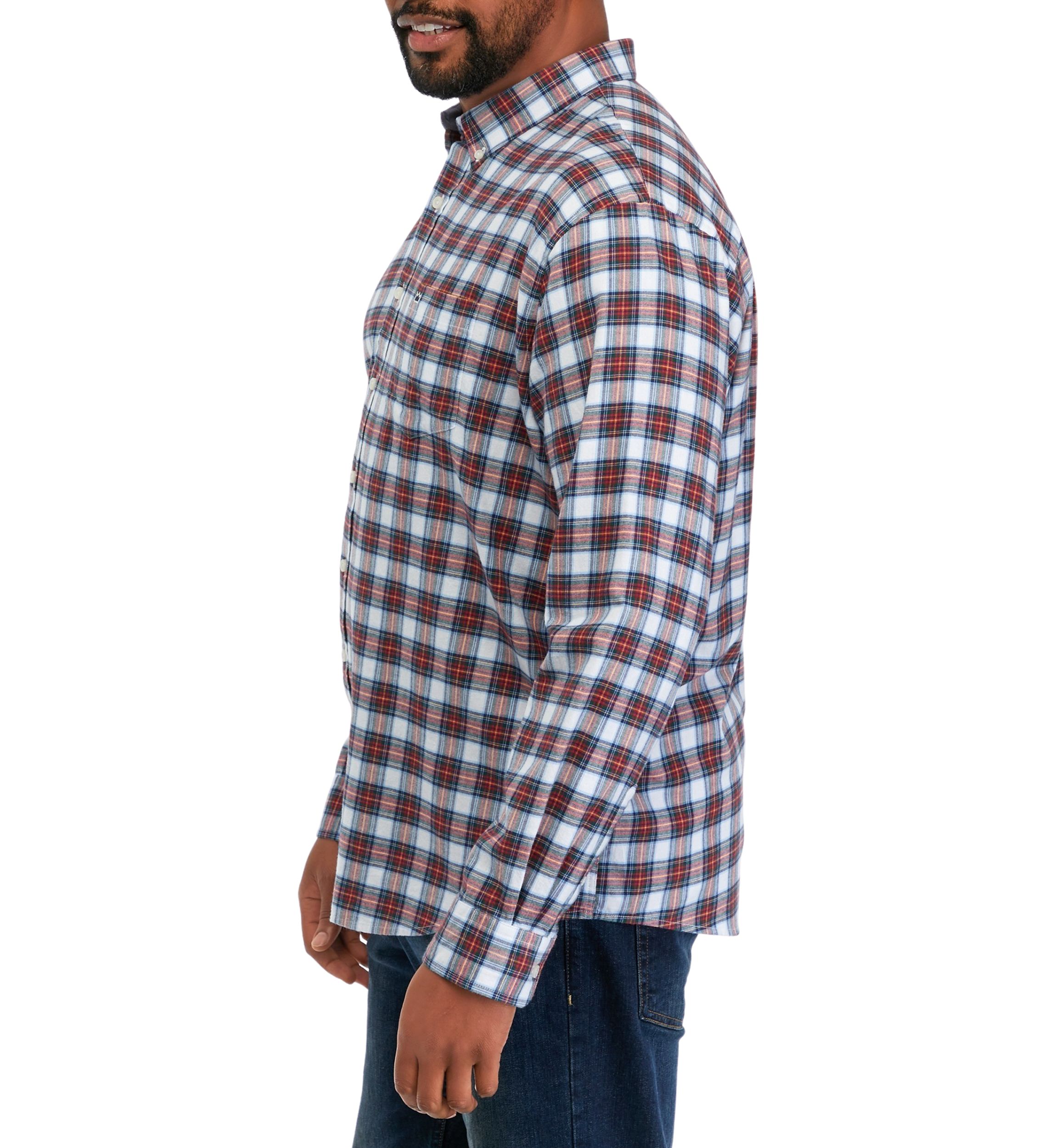 Big & Tall Long Sleeve Twill Shirt
